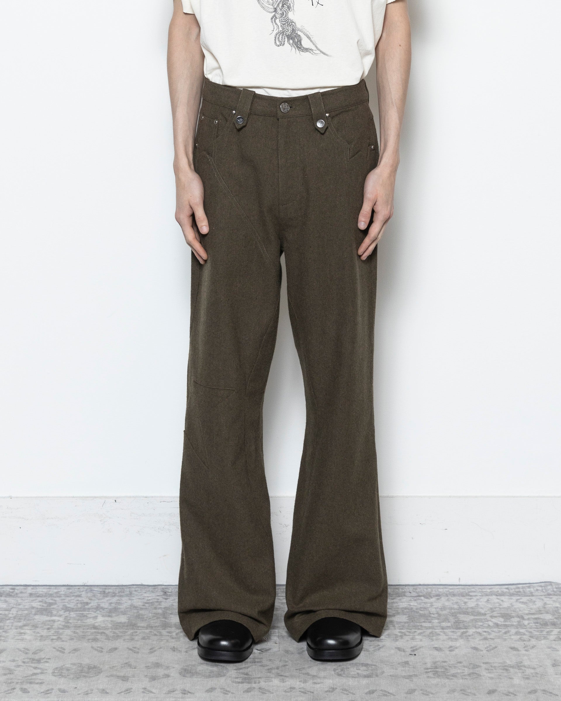 Rodeo Star Trousers in Green