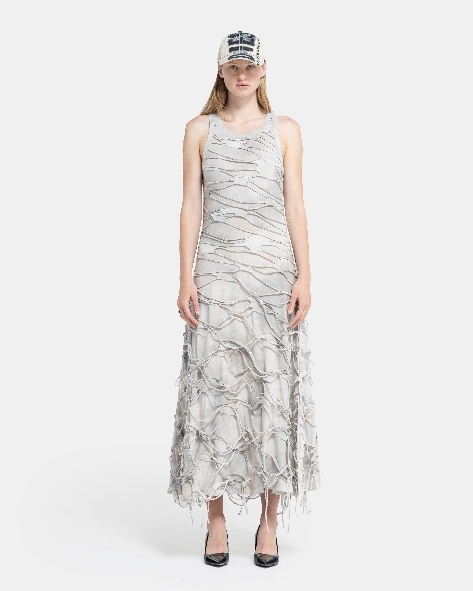 D-Jaral Dress in Light Grey