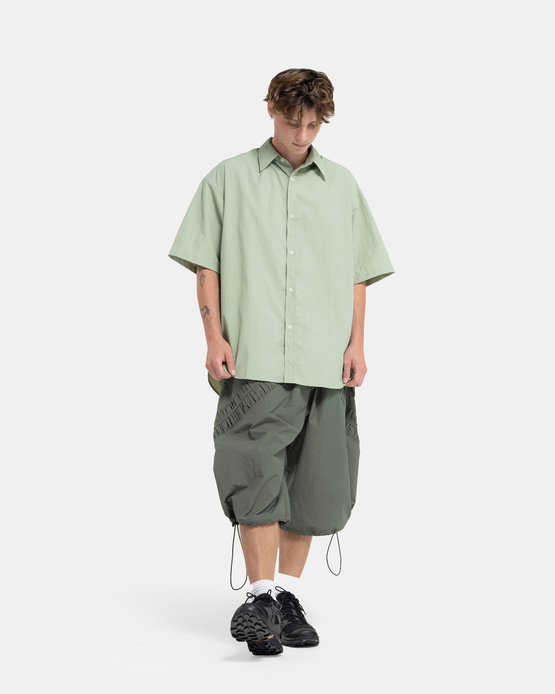 Chisholm Short Sleeve Shirt in Olive