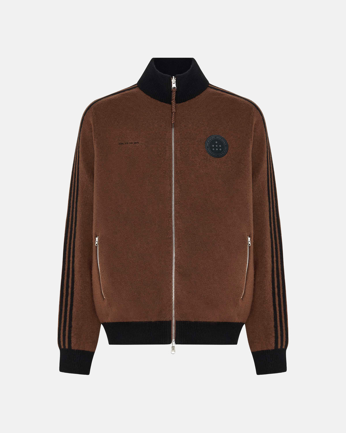 Adi008 Knit Jacket in Preloved Brown