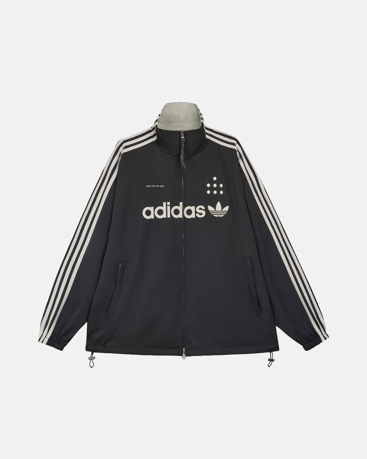 Adi008 Track Jacket in Black