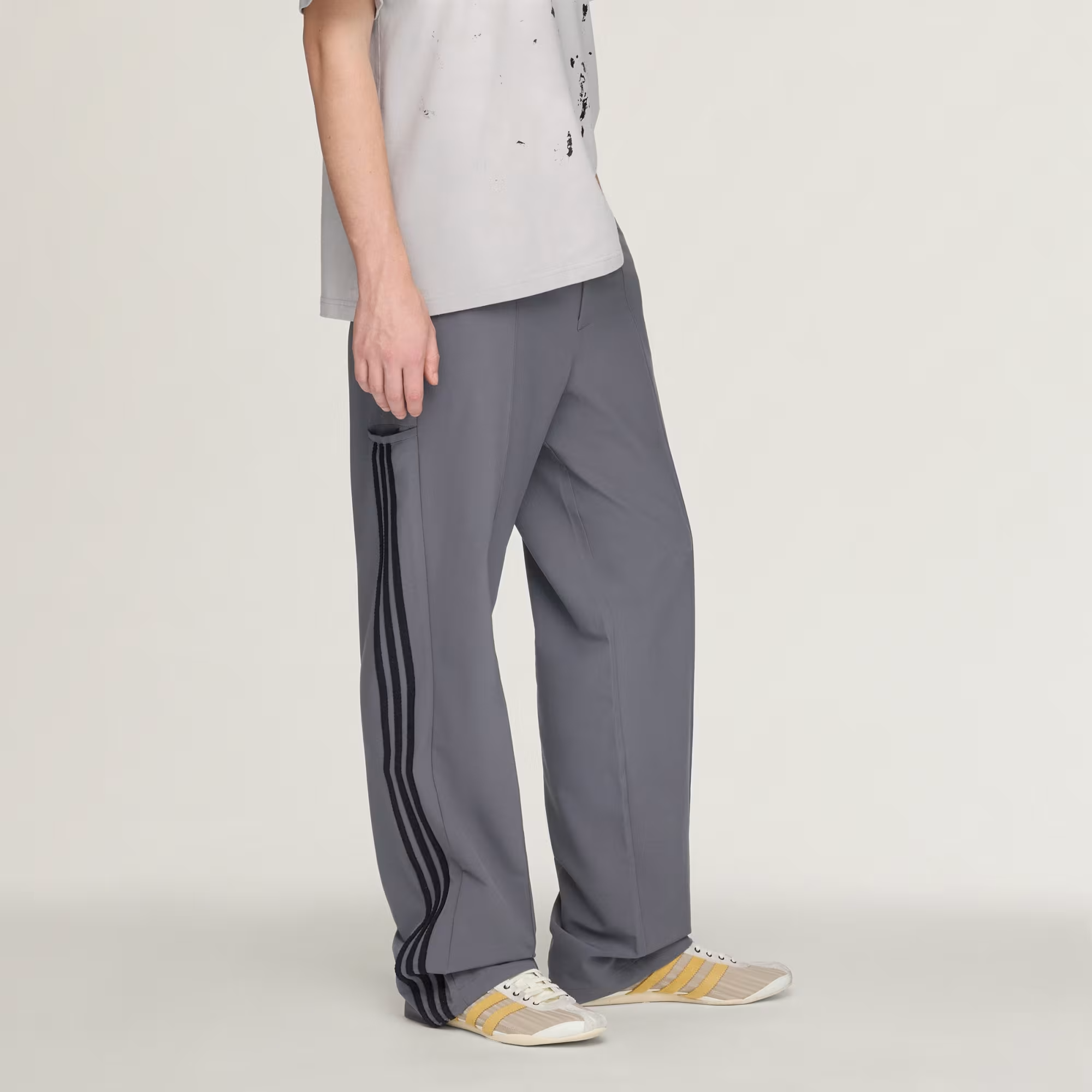 SFTM 007 Track Pants in Grey