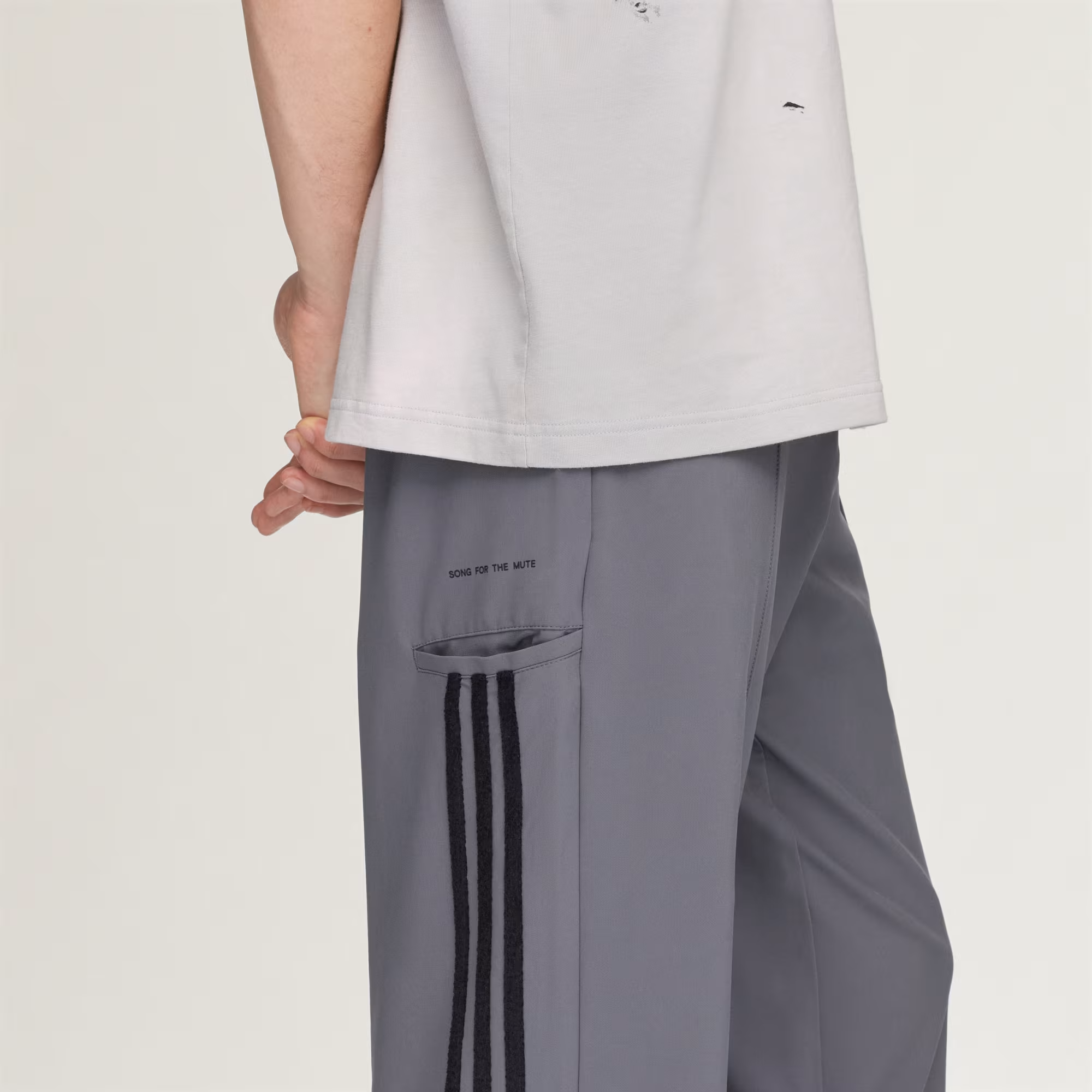 SFTM 007 Track Pants in Grey