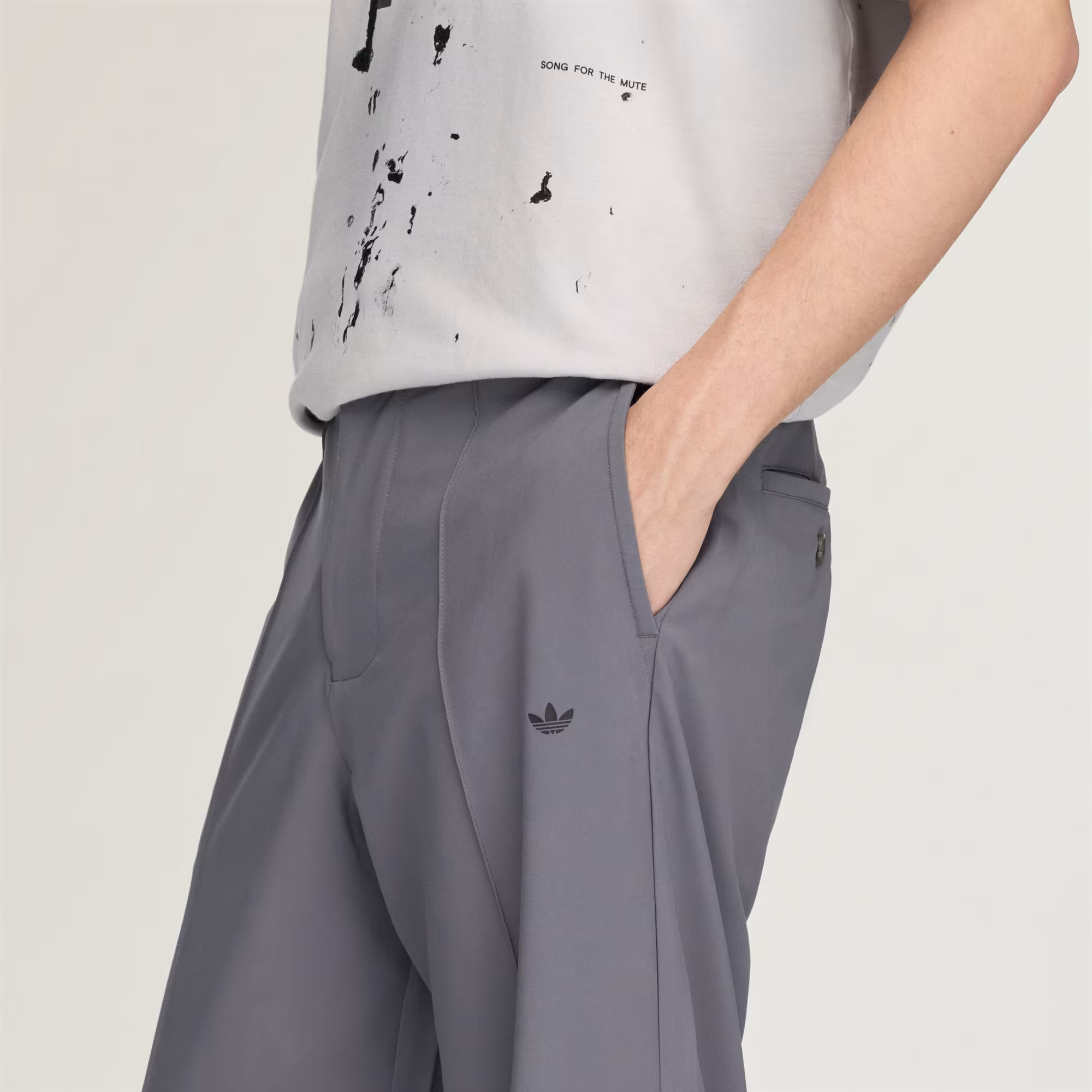 SFTM 007 Track Pants in Grey