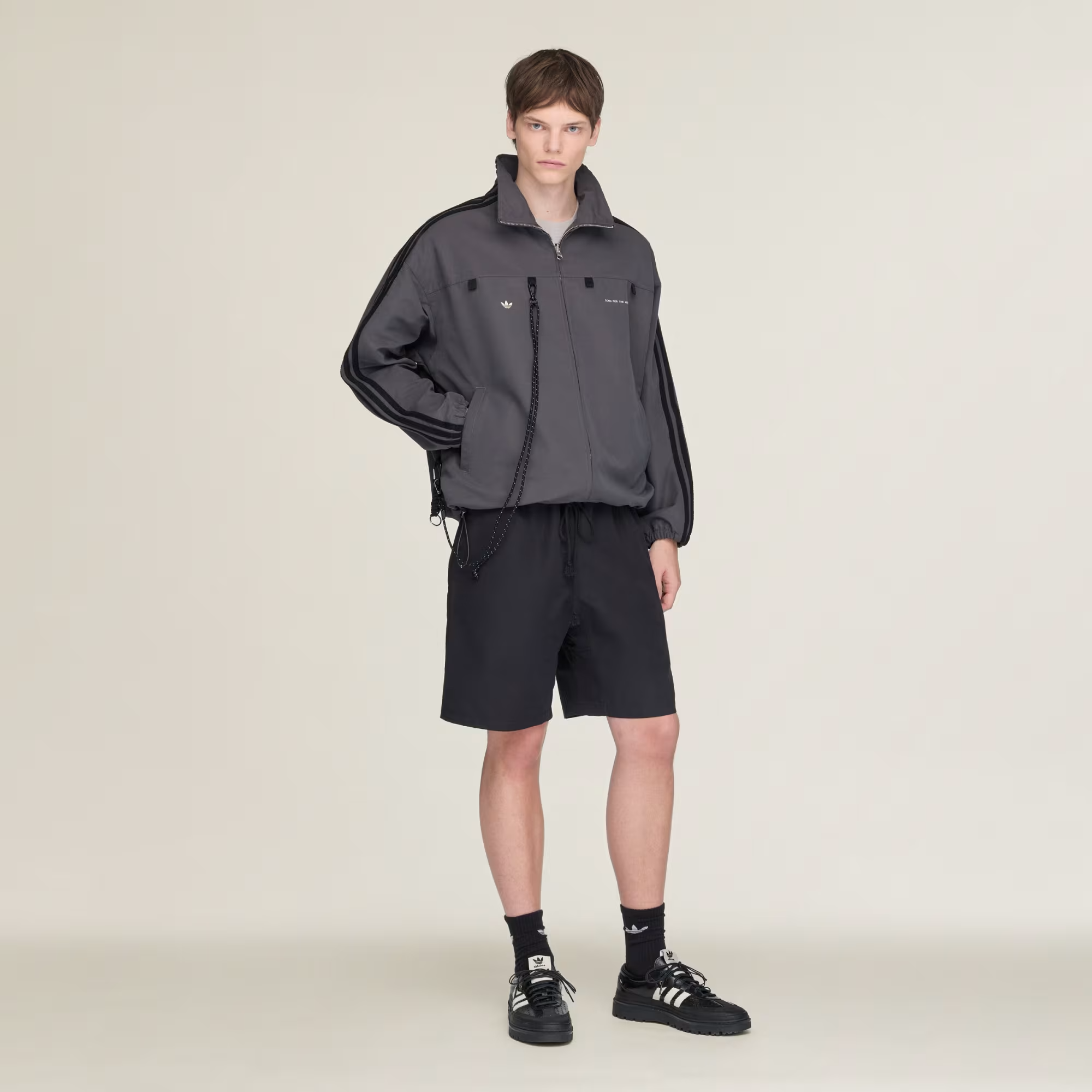 SFTM 007 Track Top in Grey