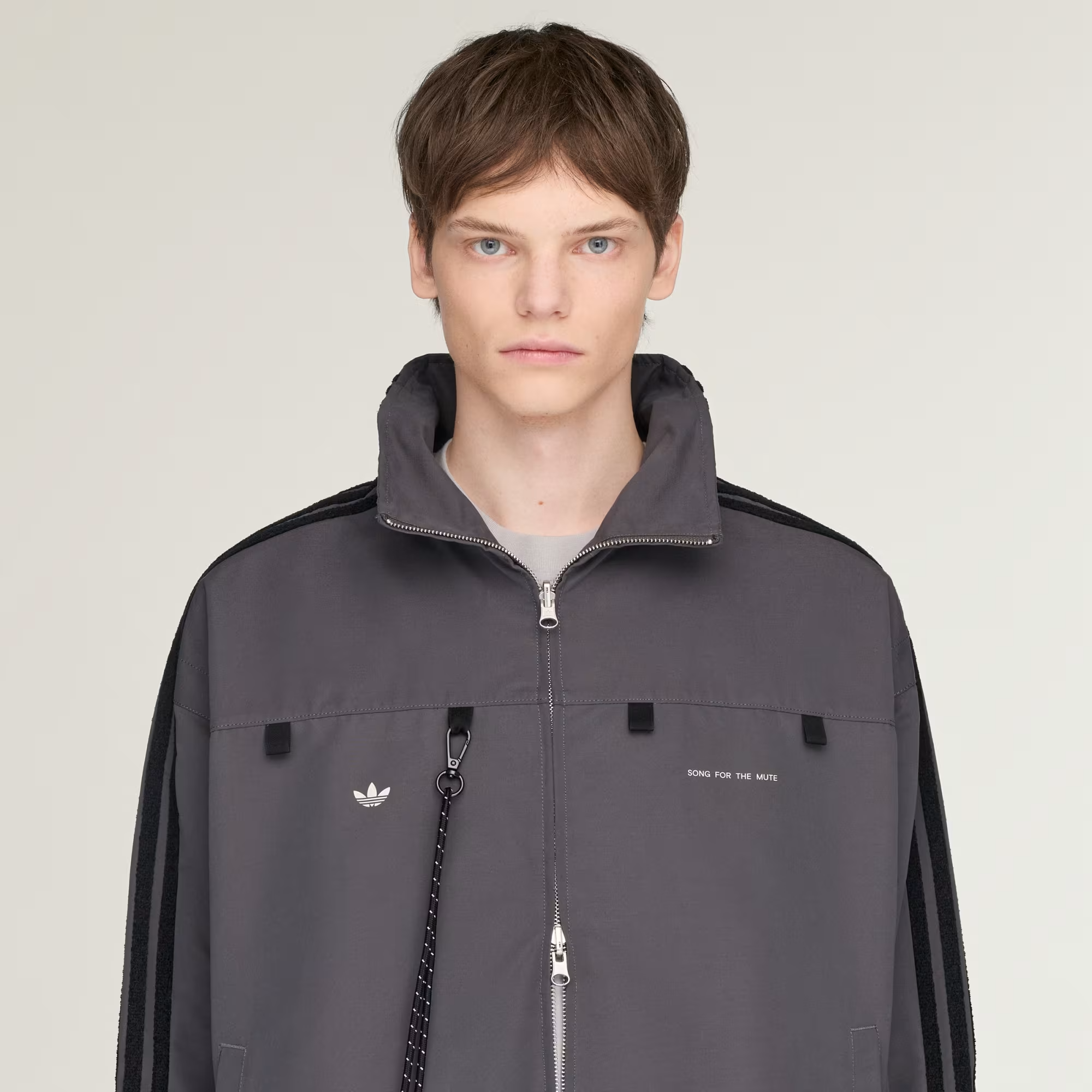 SFTM 007 Track Top in Grey