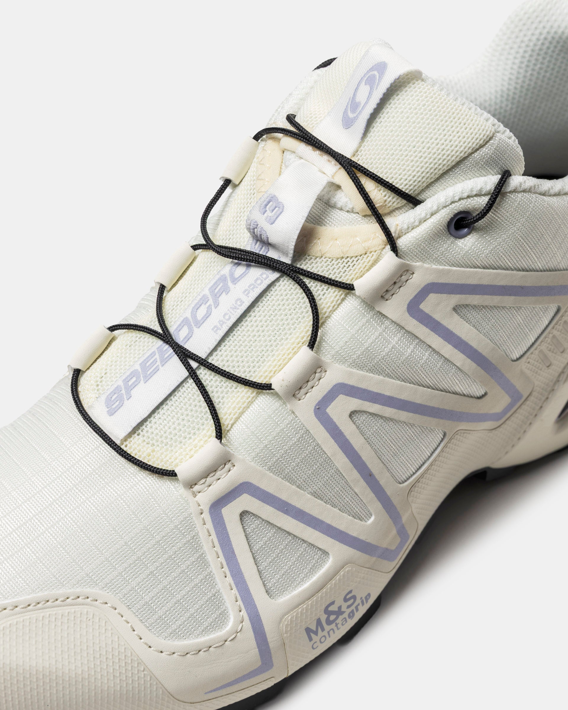 イマン　ホワイトドリーム Salomon SPEEDCROSS 3 in Vanilla Ice, Cosmic, and Black | RODEN GRAY