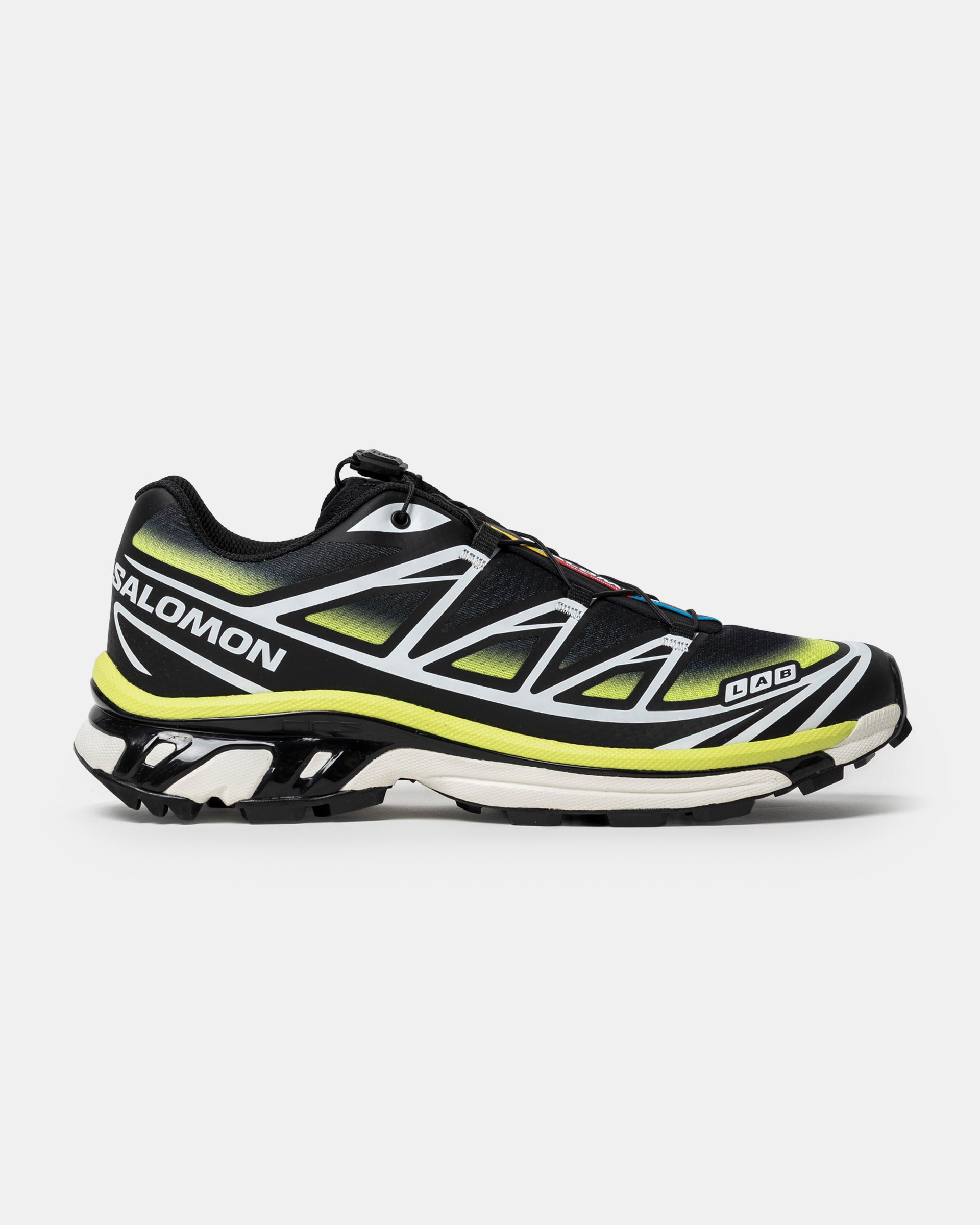 Salomon XT-6 Skyline in Black and Green| Roden Gray