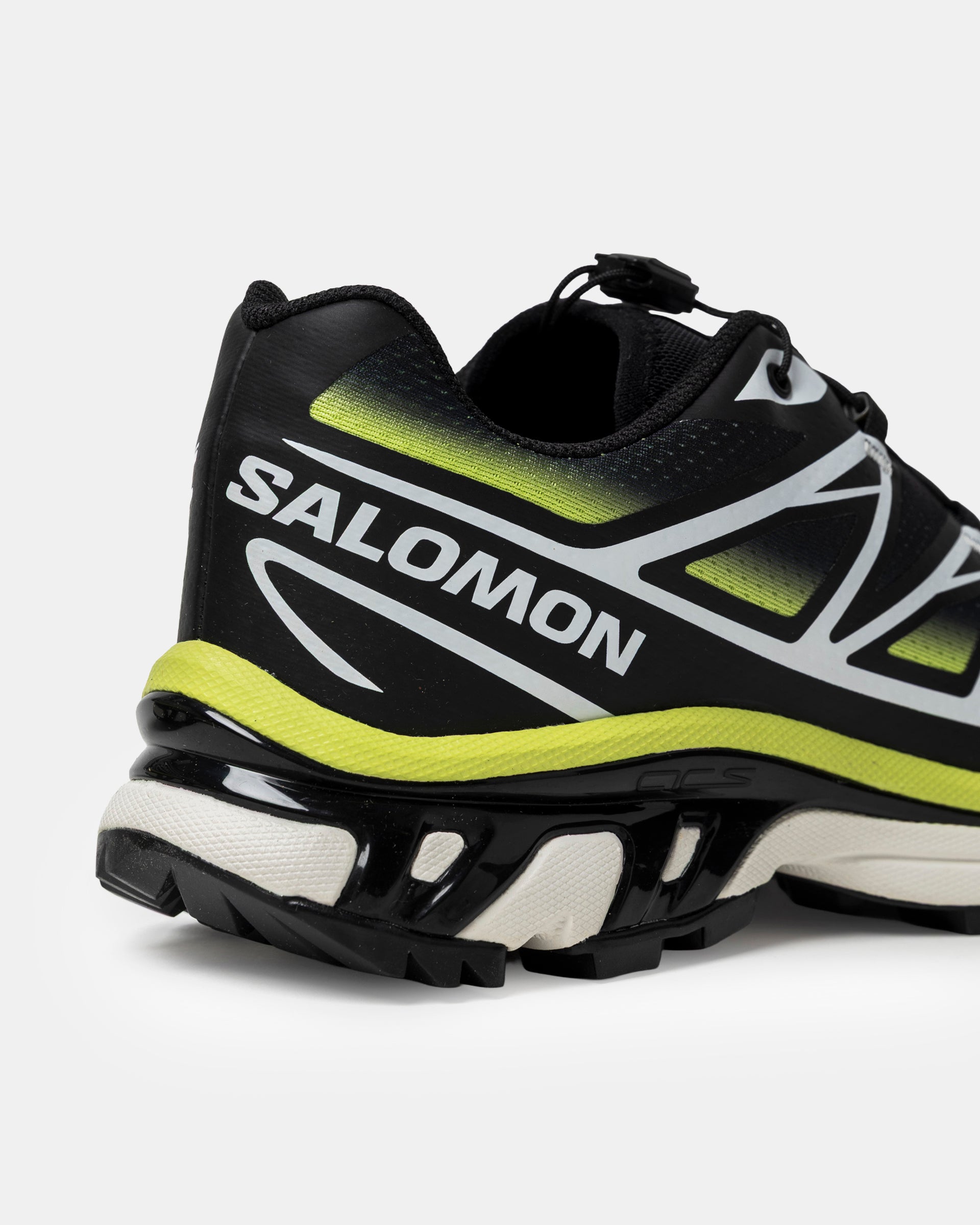 Salomon XT-6 Skyline in Black and Green| Roden Gray
