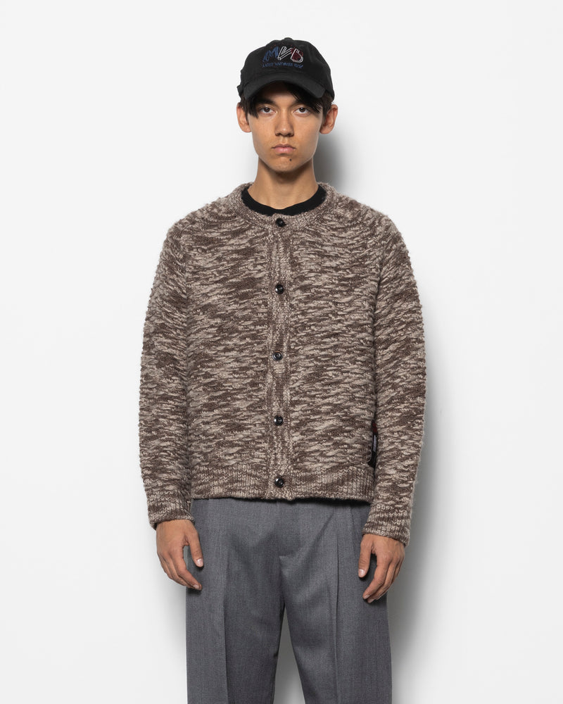 Sea Scale Button Up Cardigan in Alps