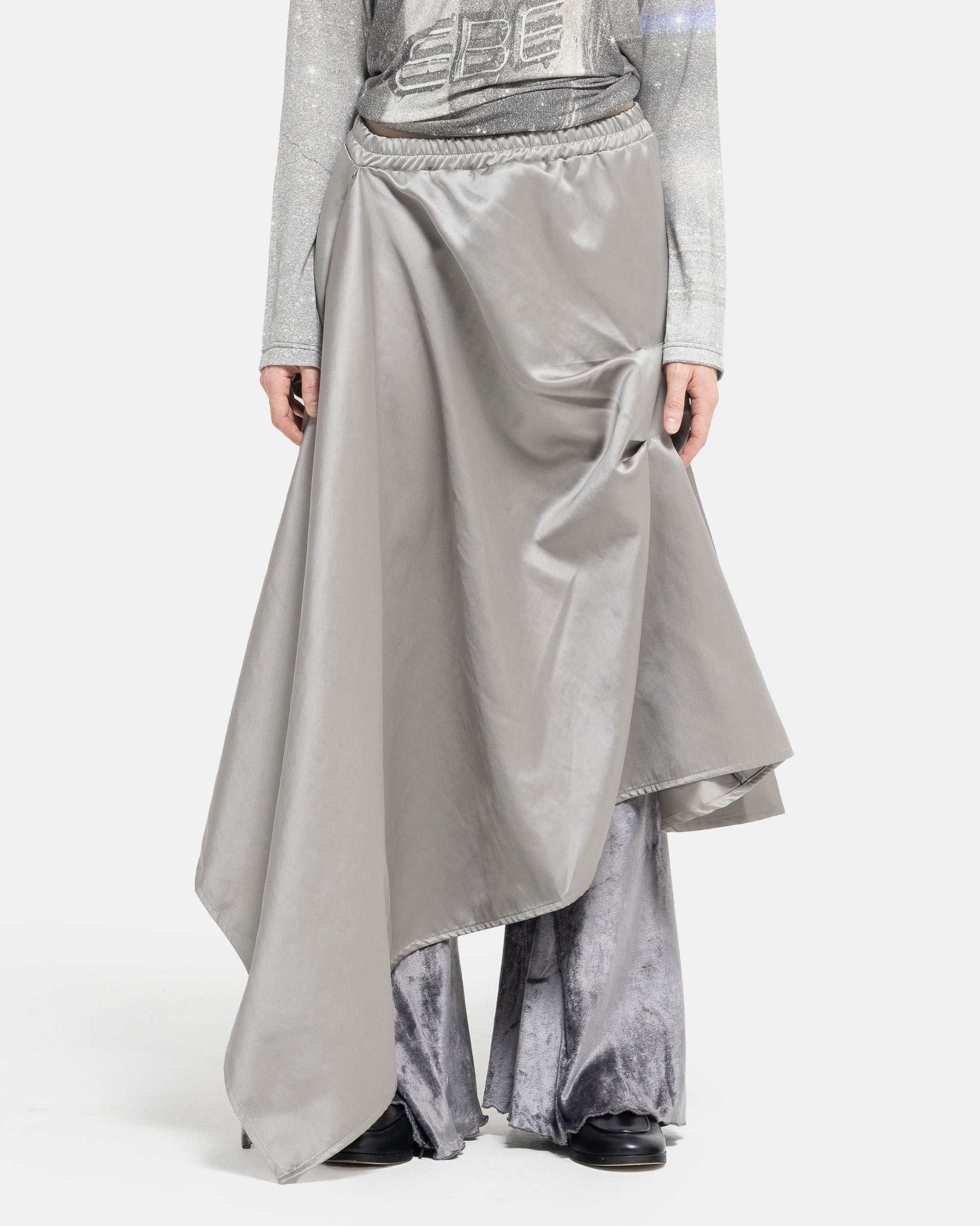 Selvaggina Skirt in Grey