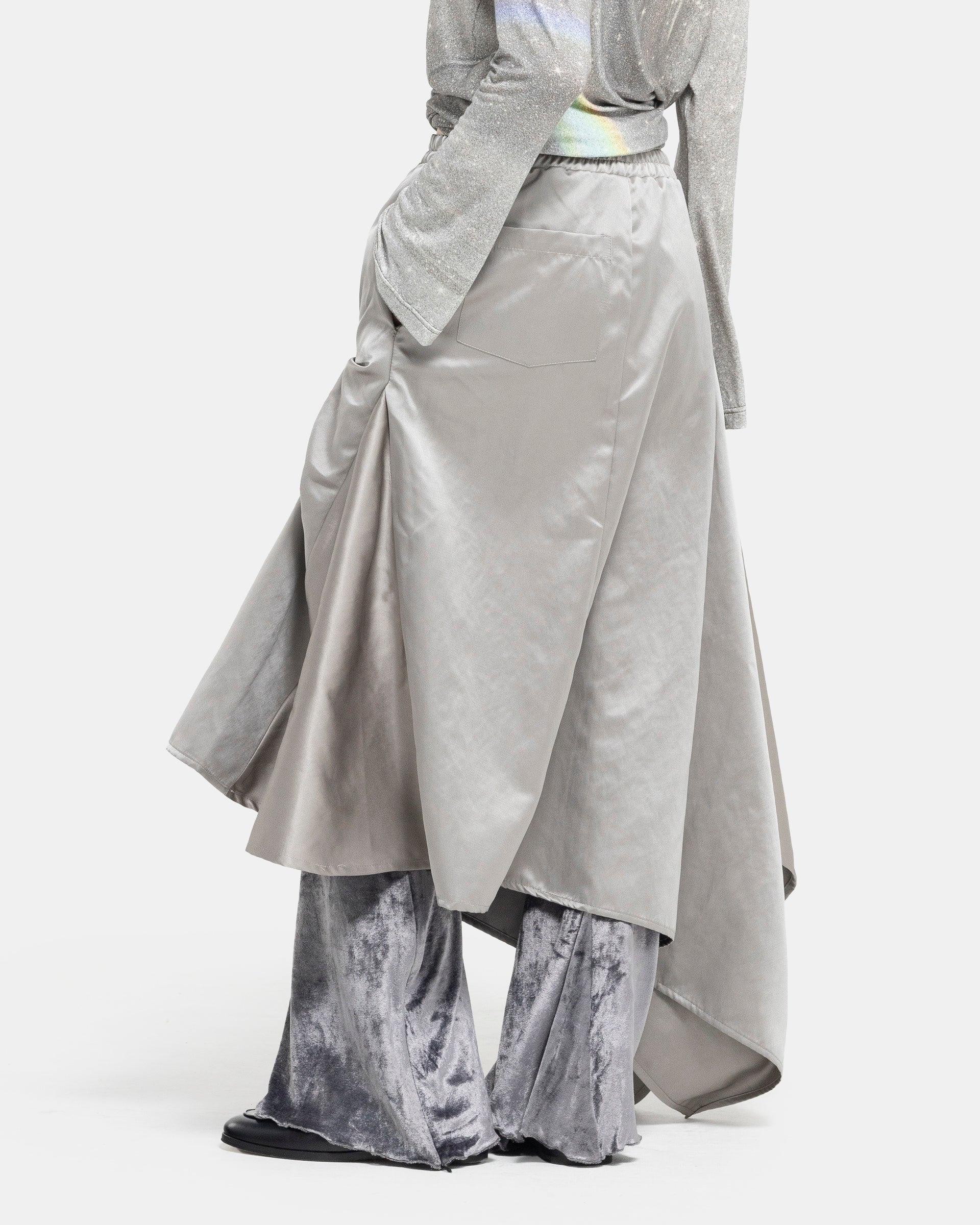 Selvaggina Skirt in Grey