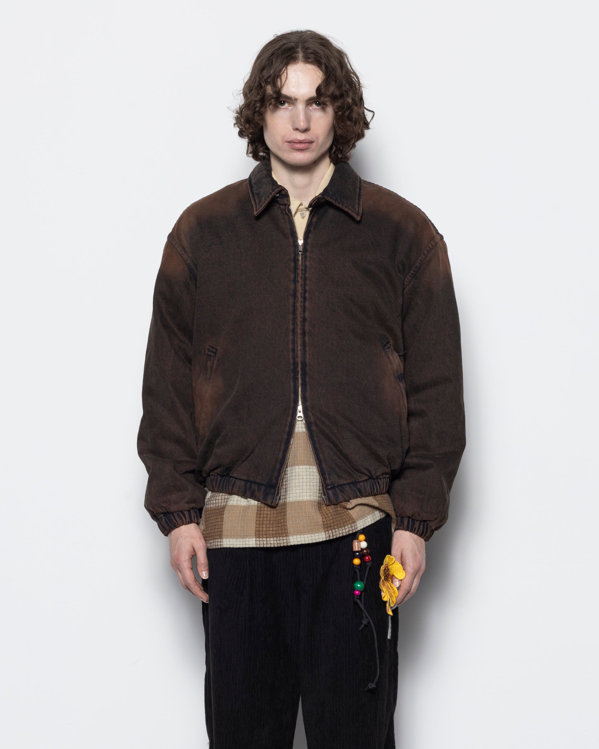 Padded Jacket in Rust