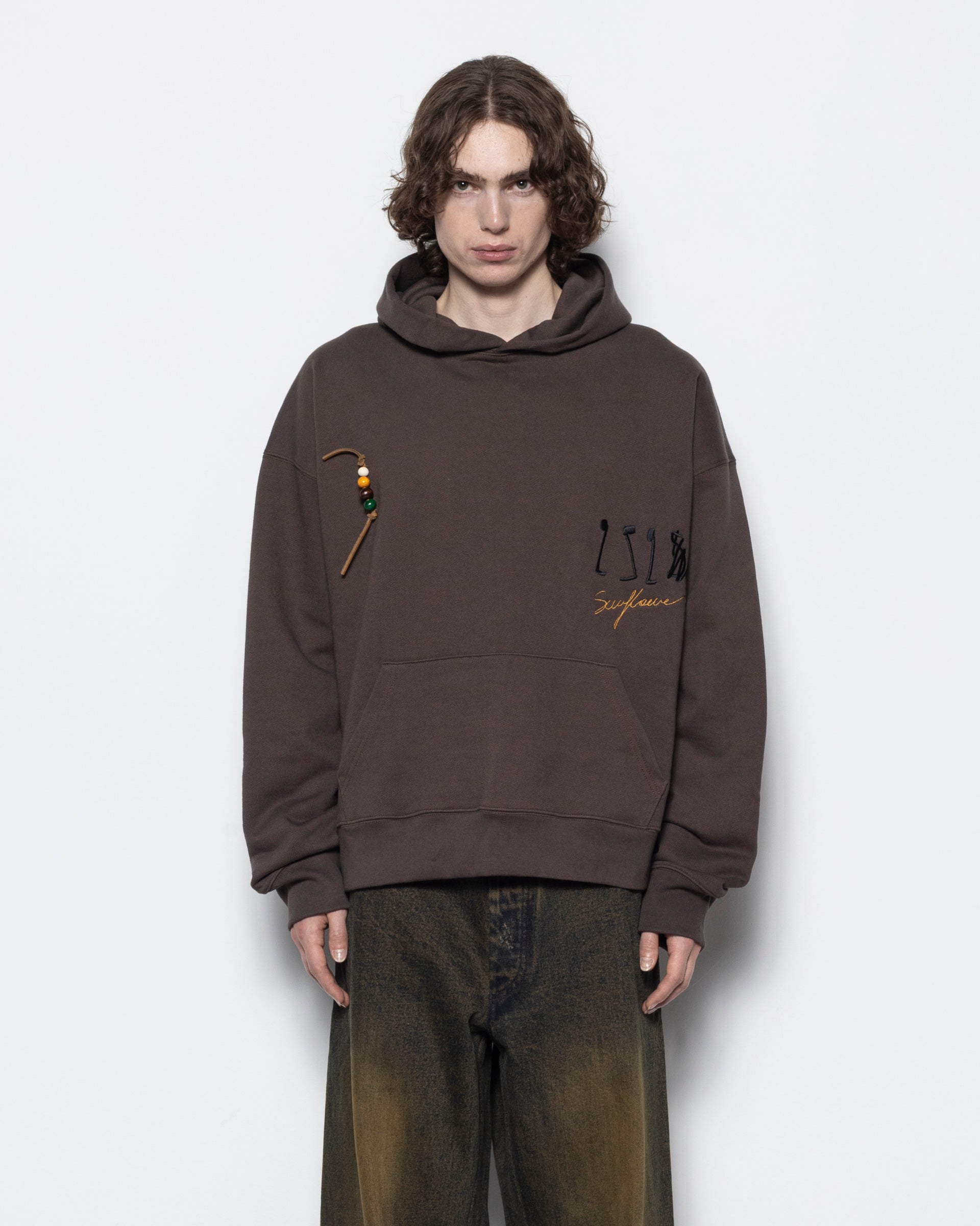 Relaxed Hoodie in Dirt