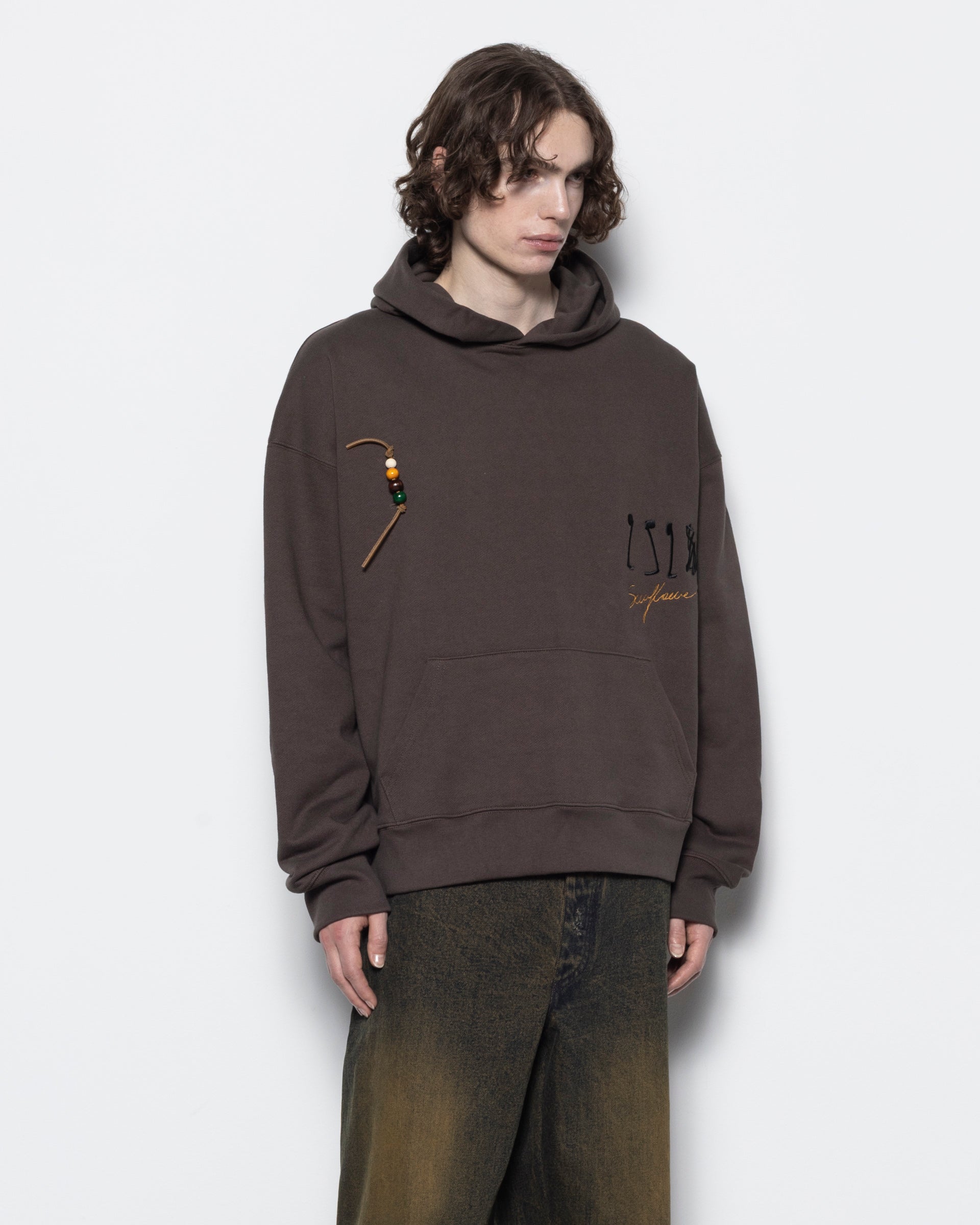 Relaxed Hoodie in Dirt