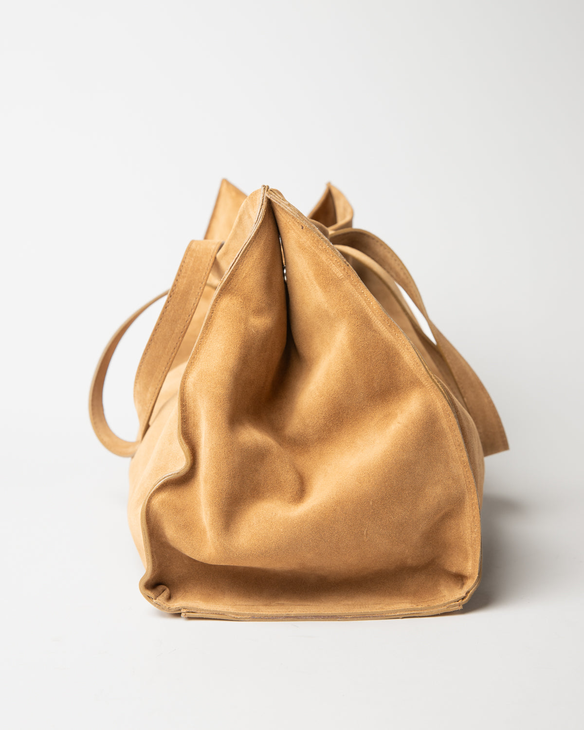 Maxi Shopper Bag in Camel