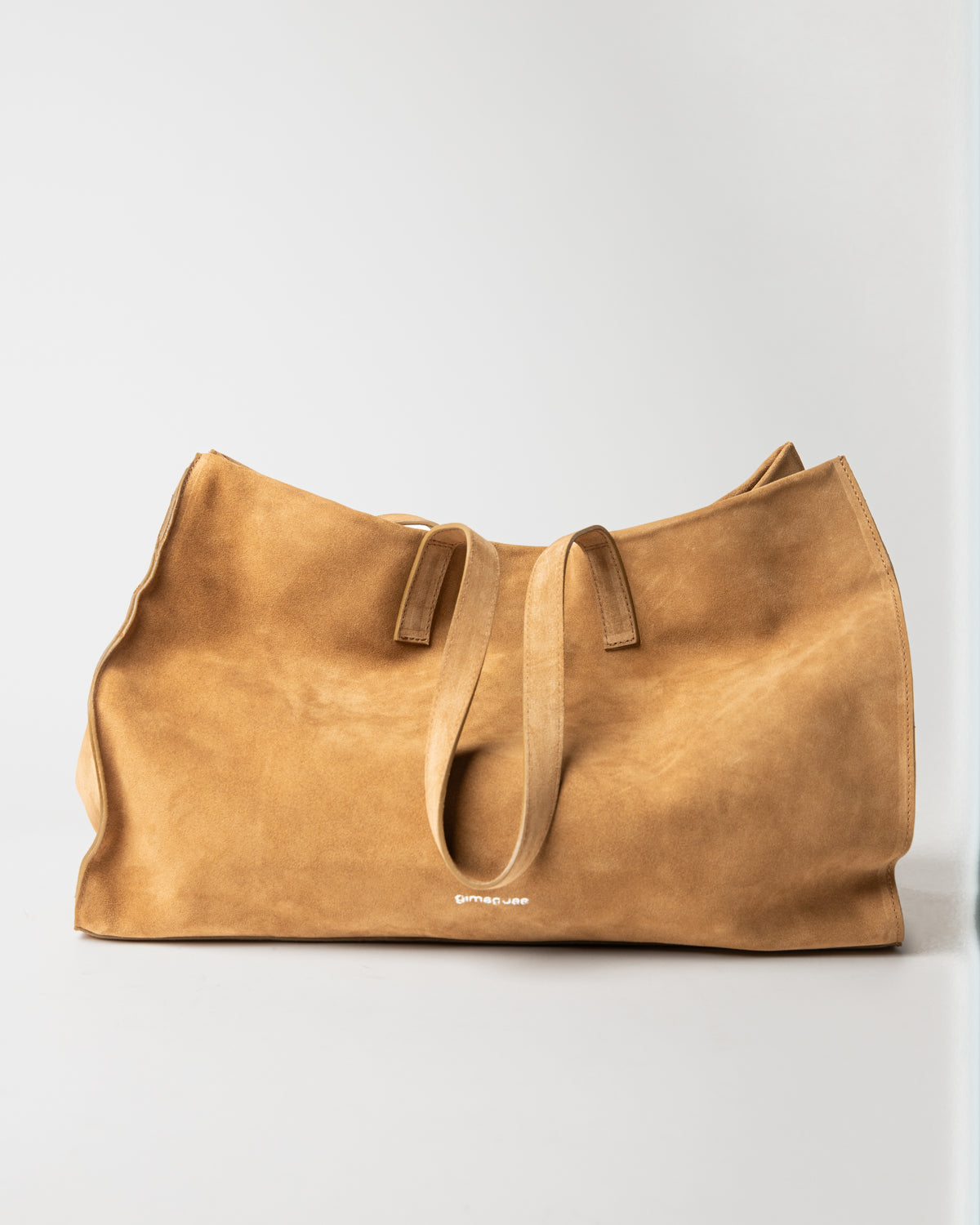 Maxi Shopper Bag in Camel