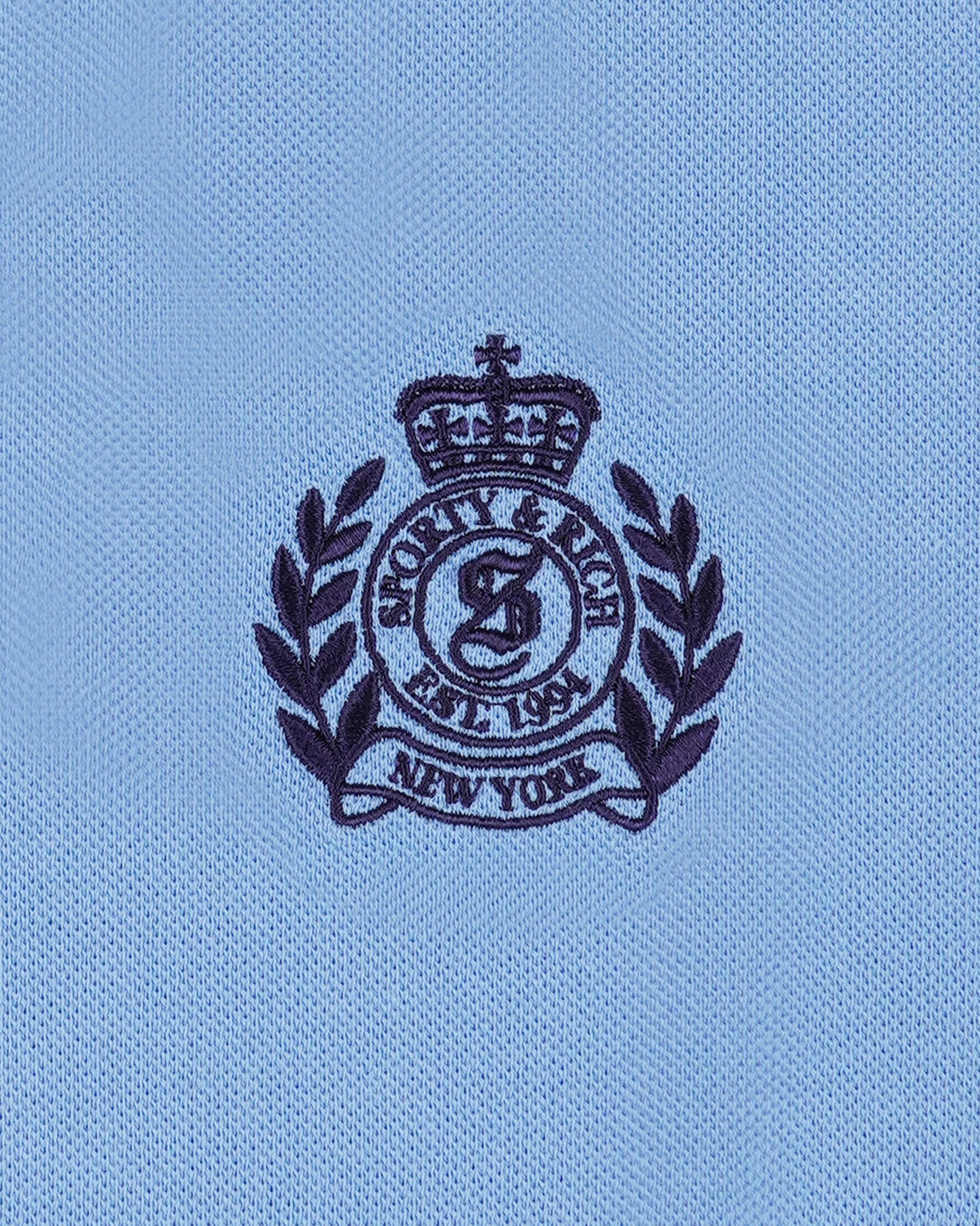 H&W Crest Pique Polo in Juniper