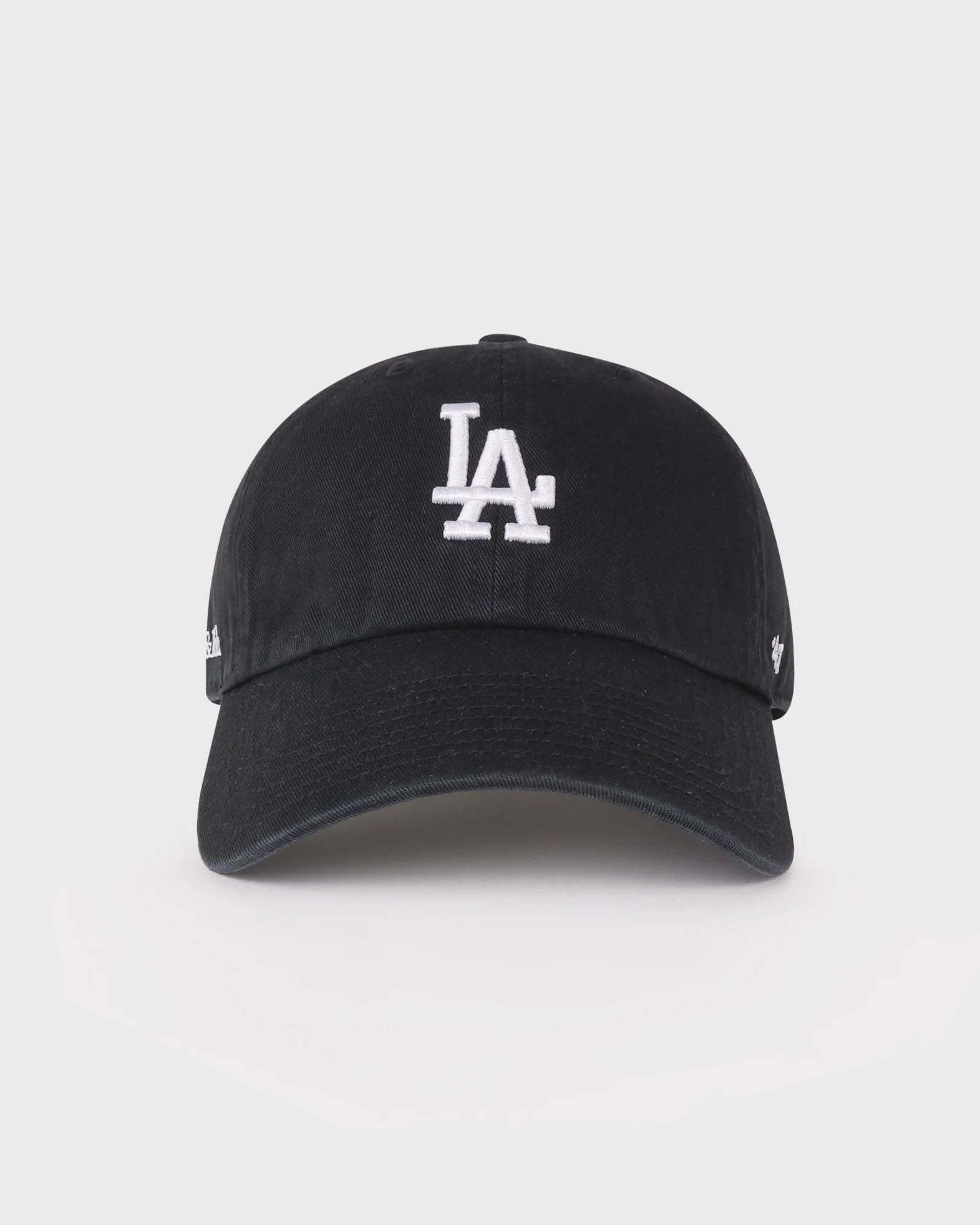 LA Hat in Faded Black