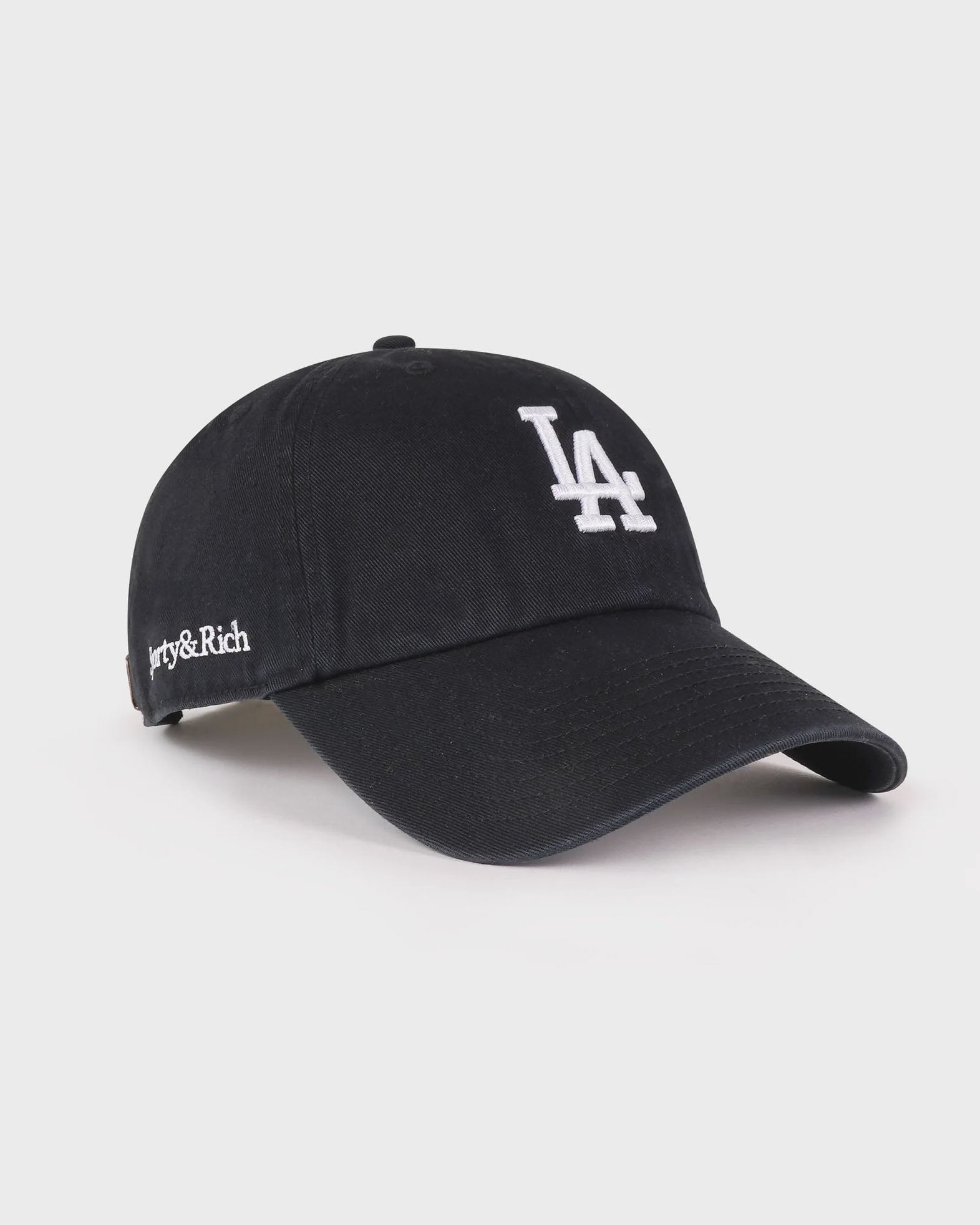LA Hat in Faded Black