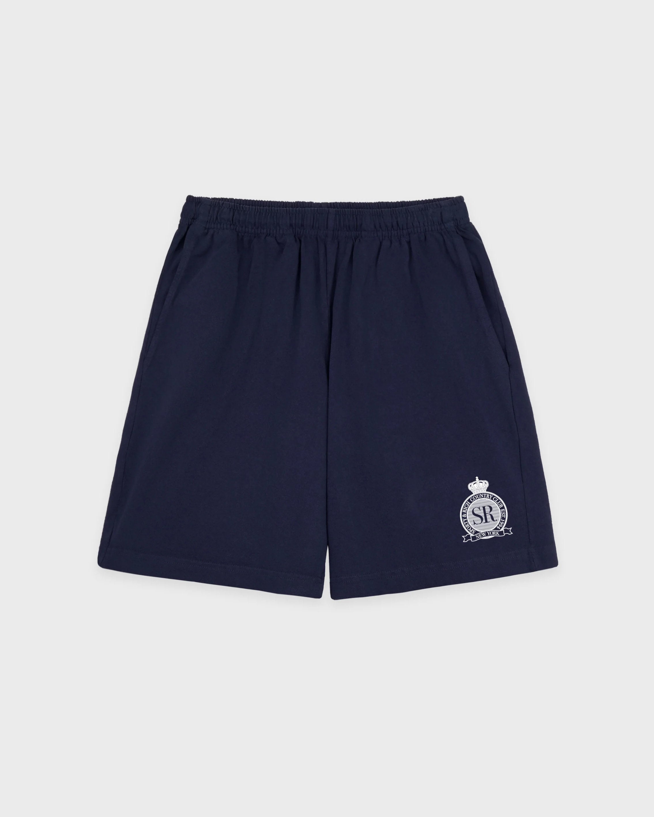 Royal Club Gym Short in Dark Navy