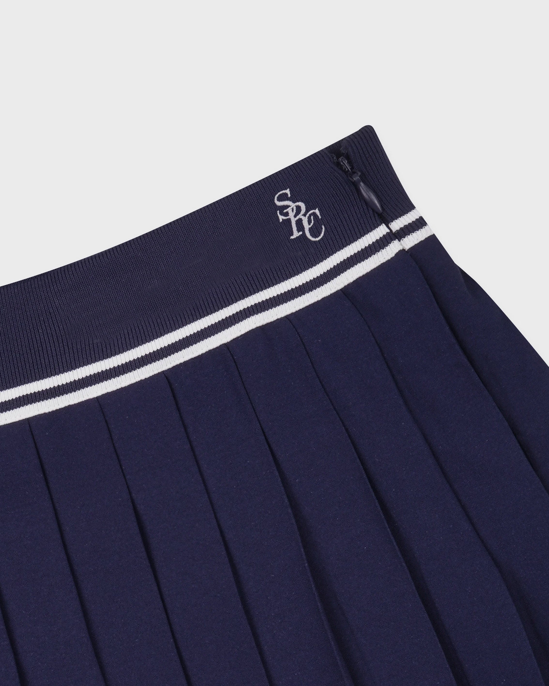 SRC Logo Abigail Skirt in Dark Navy