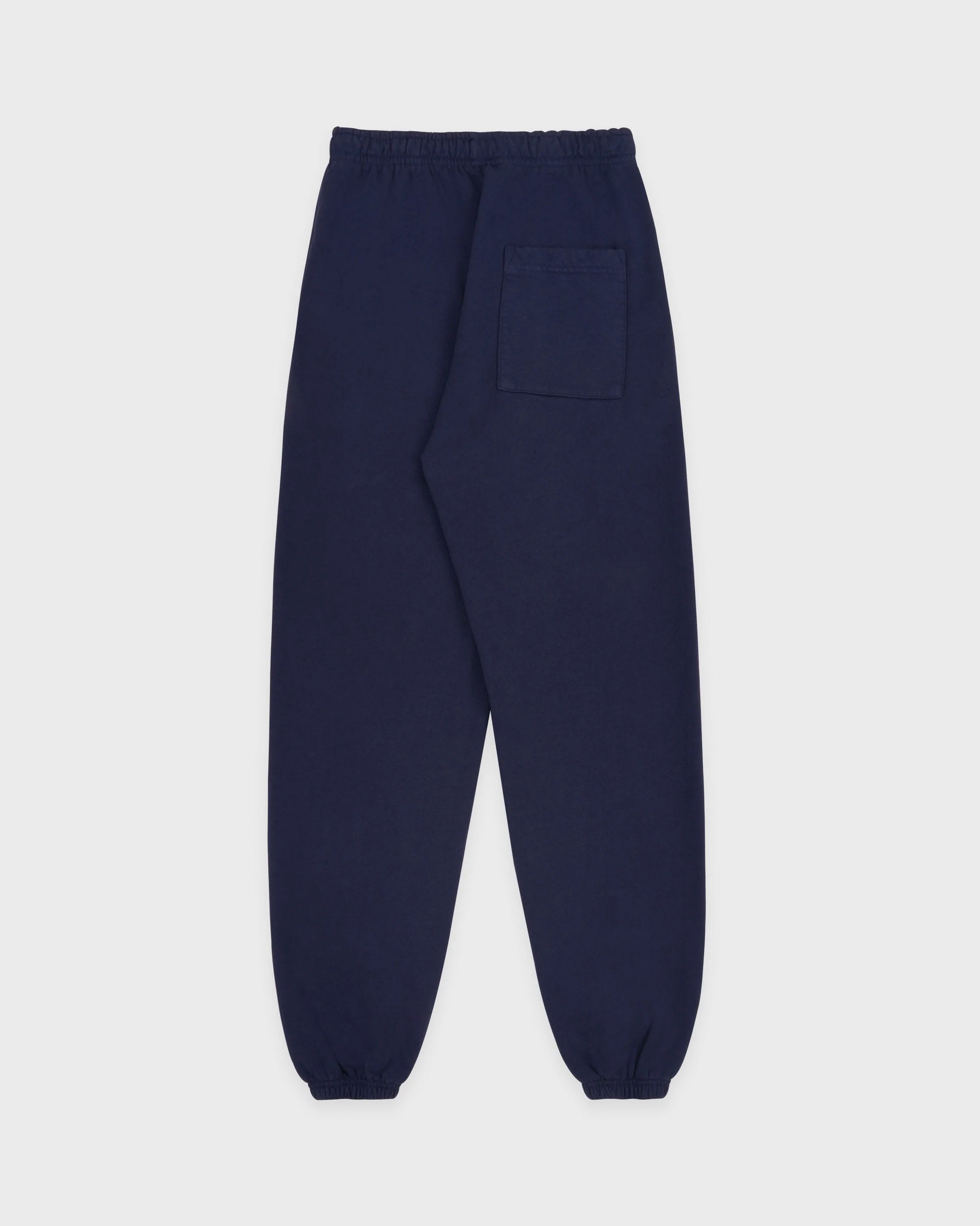 Vendome Embroidered Sweatpant in Dark Navy