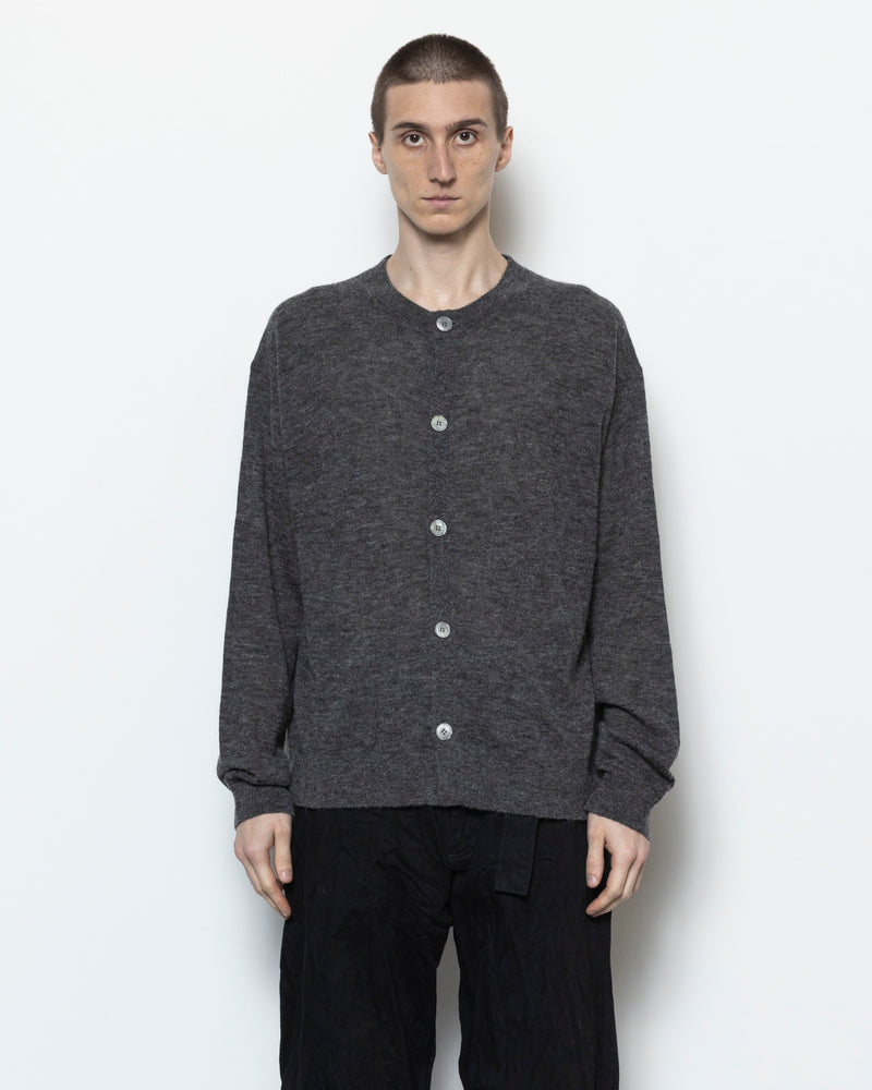 Andres Knit Cardigan in Grey