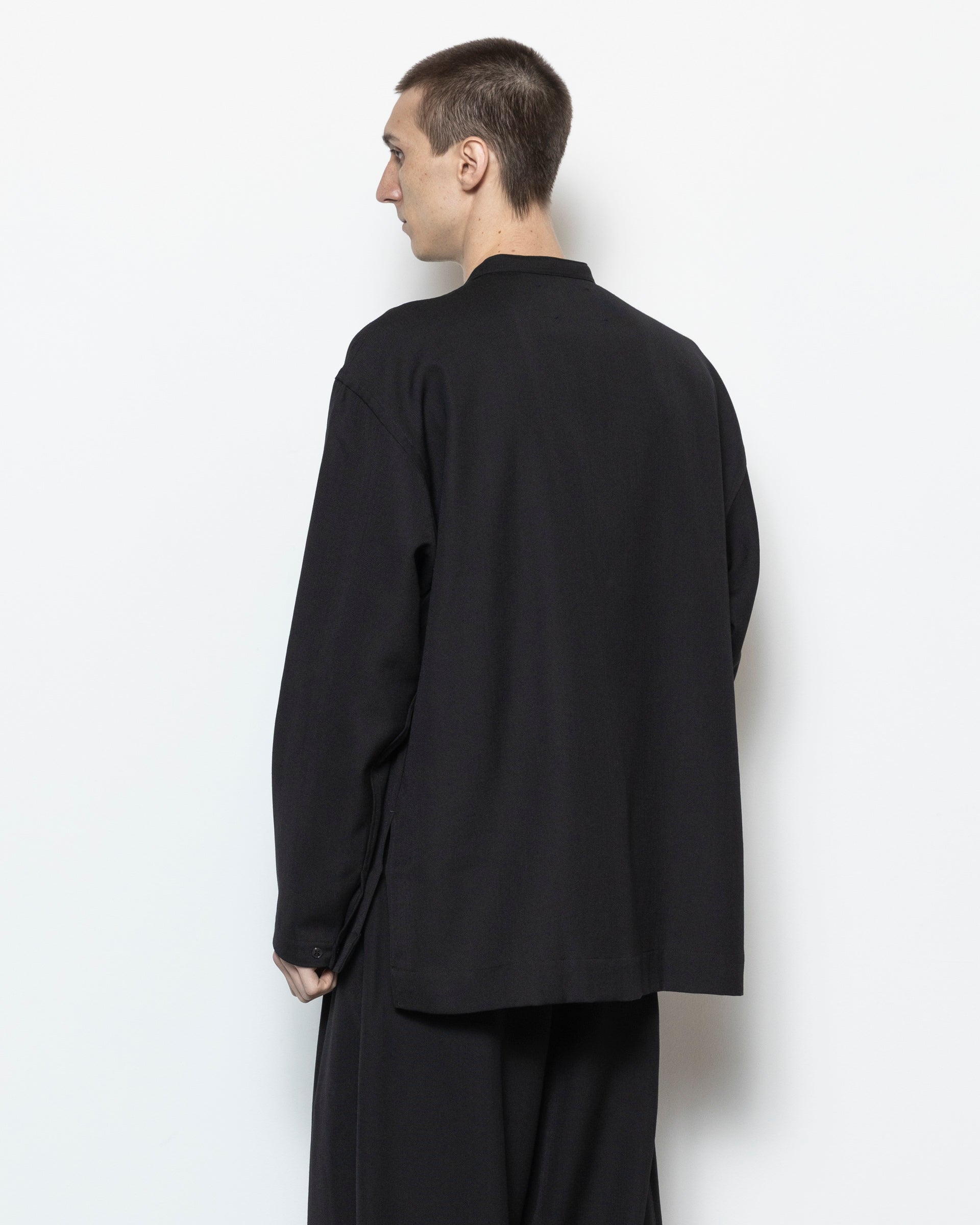 Karst Collar Shirt in Black