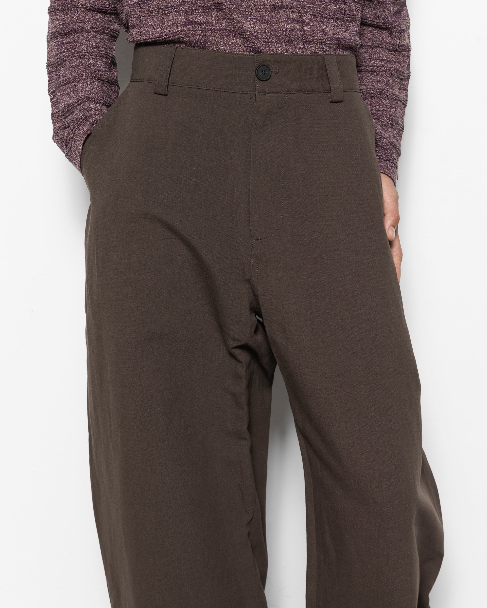 Levy Volume Pants in Peat