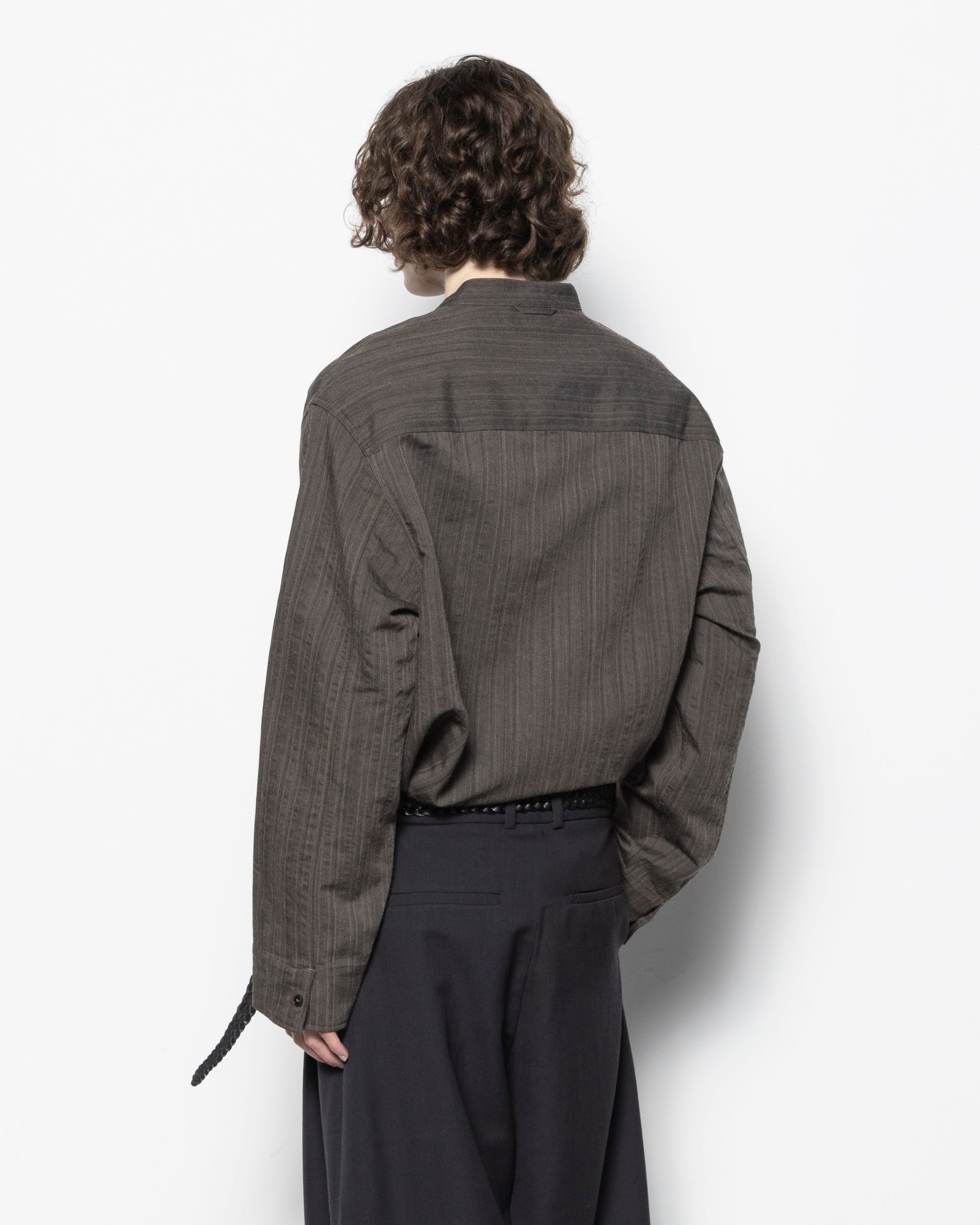 Solis Collar Shirt in Light Brown