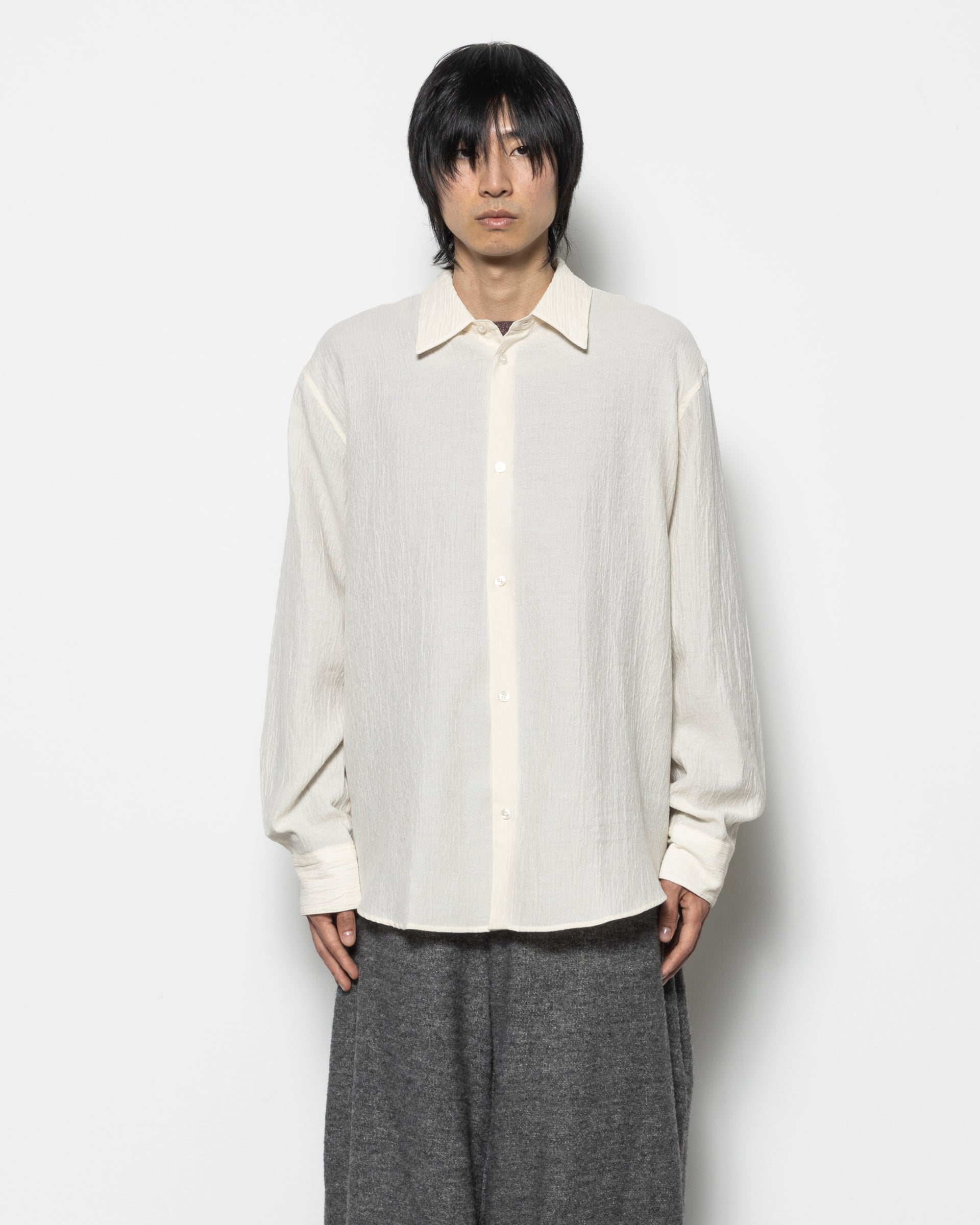 View Oversized Shirt in Parchment