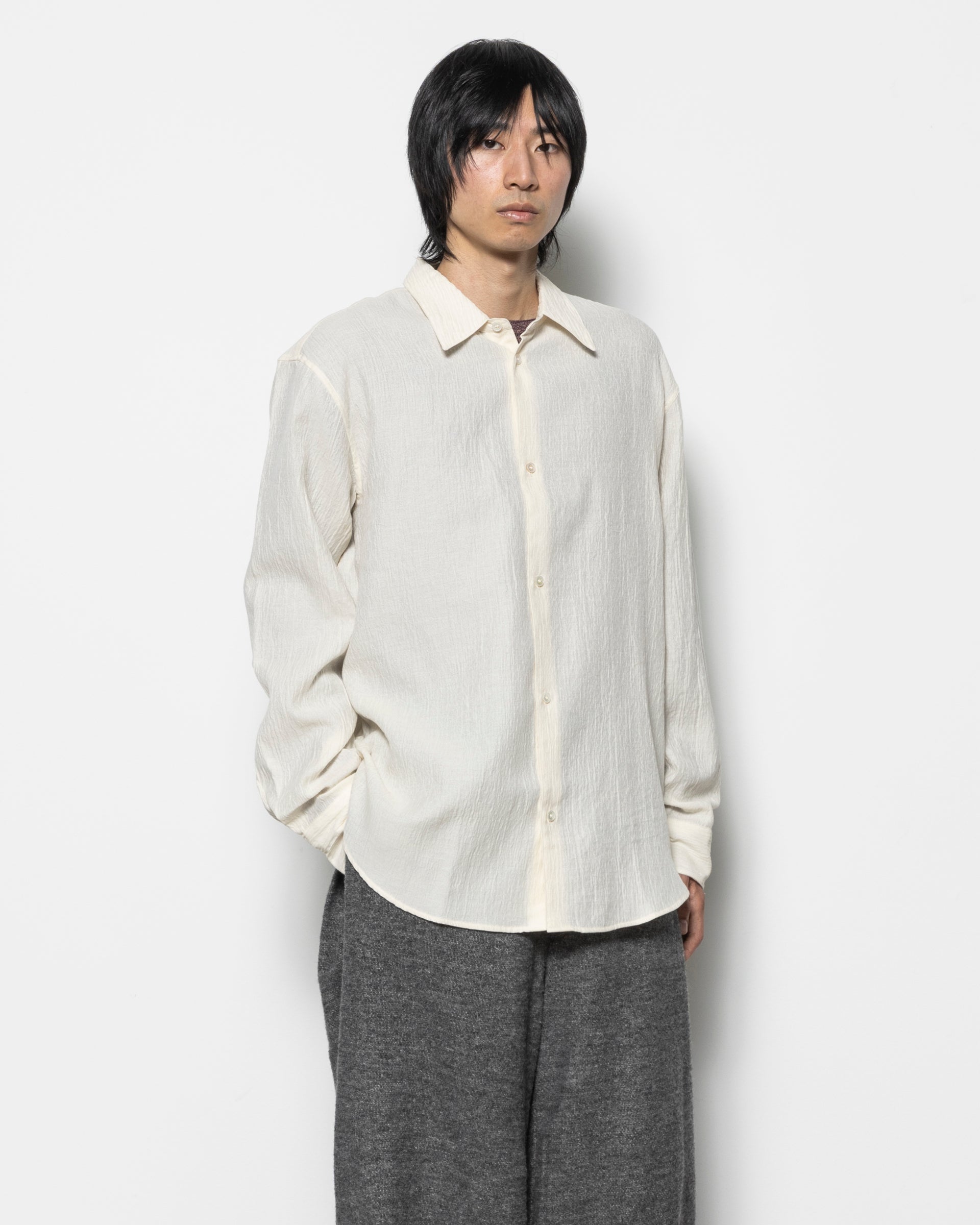 View Oversized Shirt in Parchment