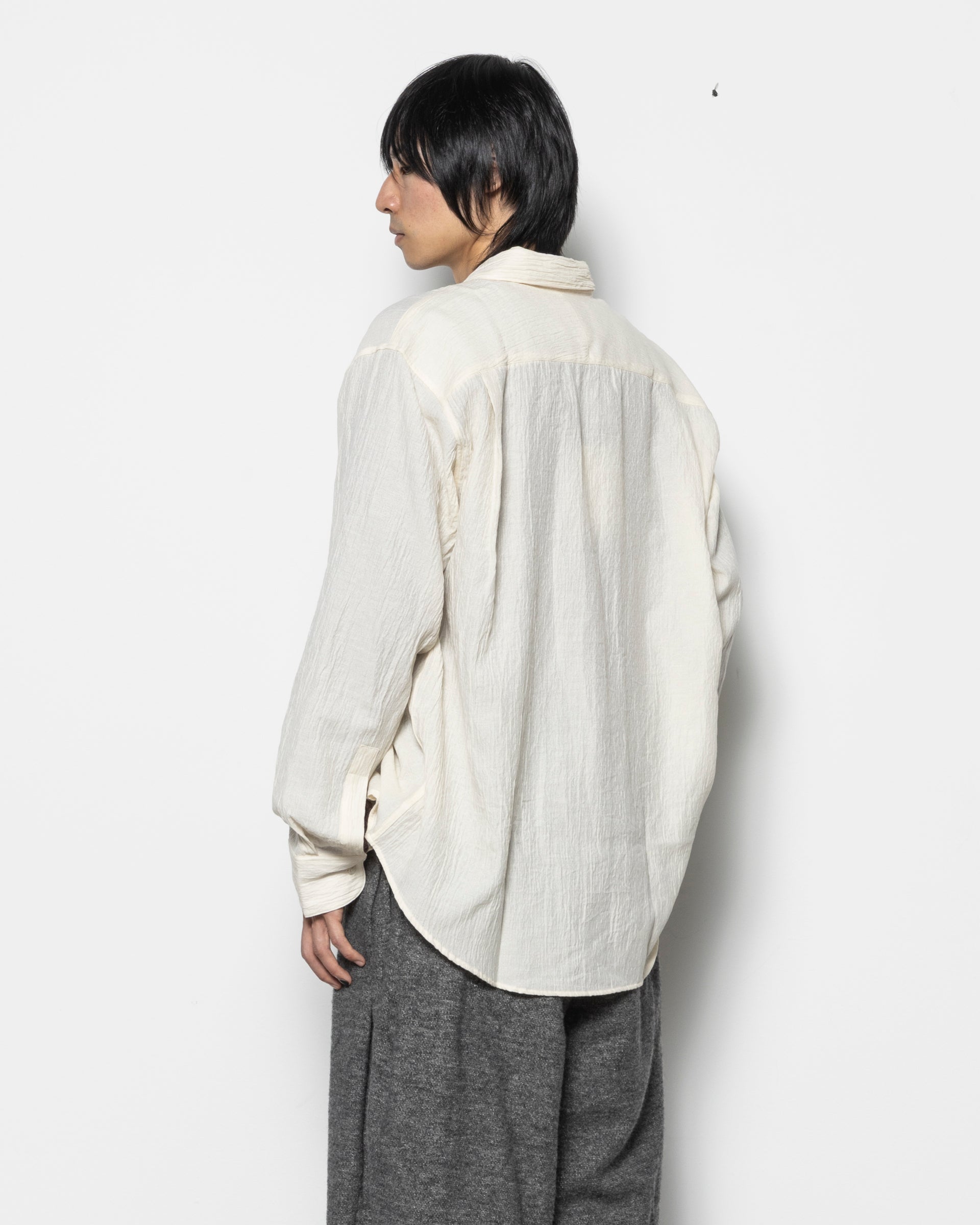 View Oversized Shirt in Parchment