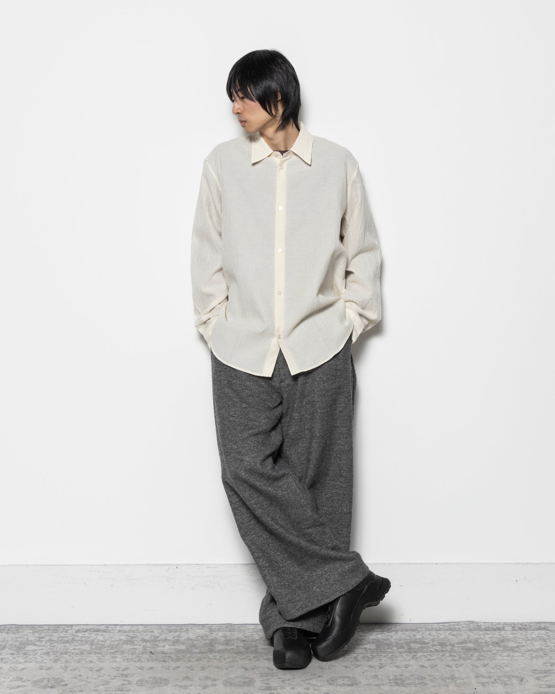 View Oversized Shirt in Parchment