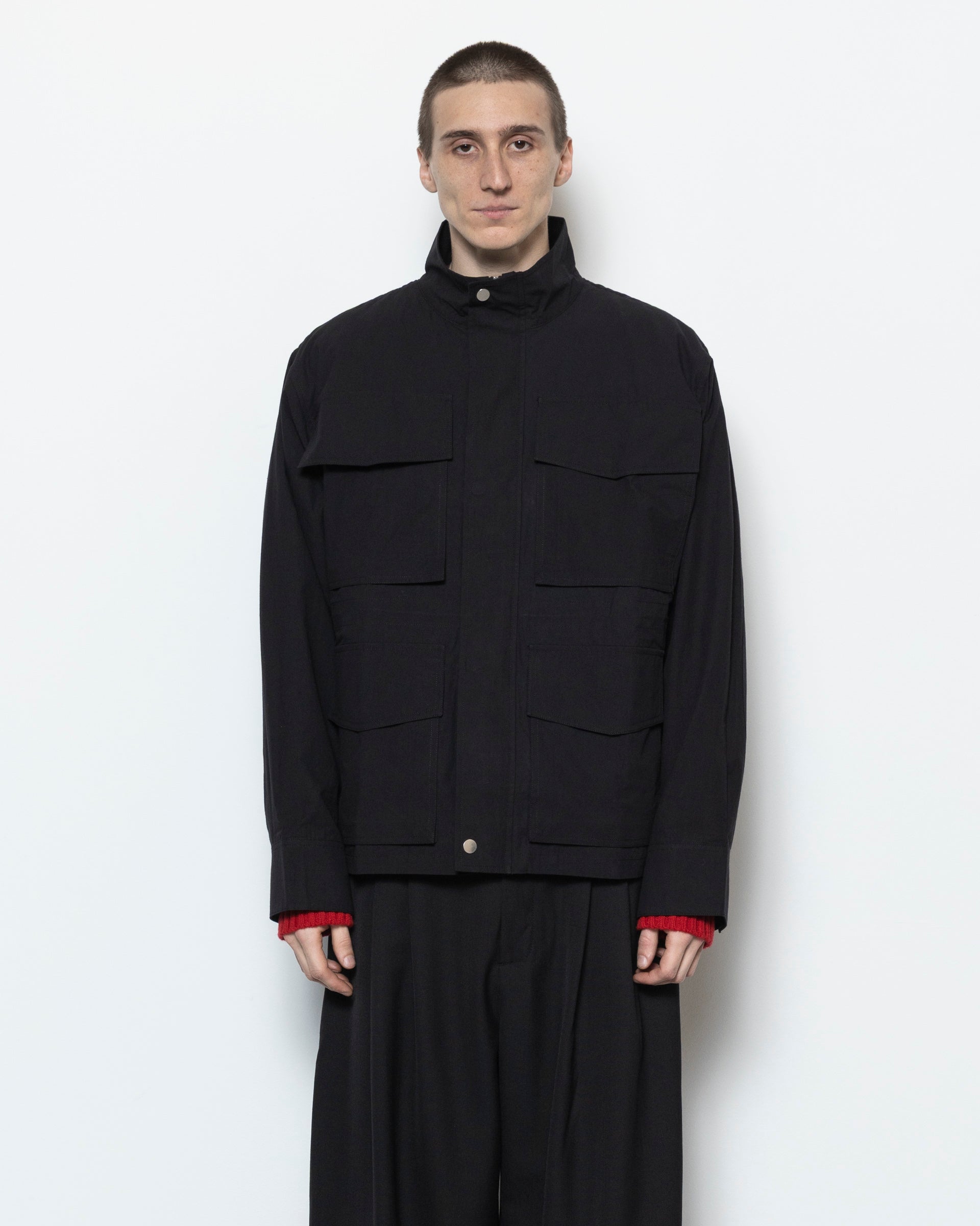 Vista Jacket in Washed Black