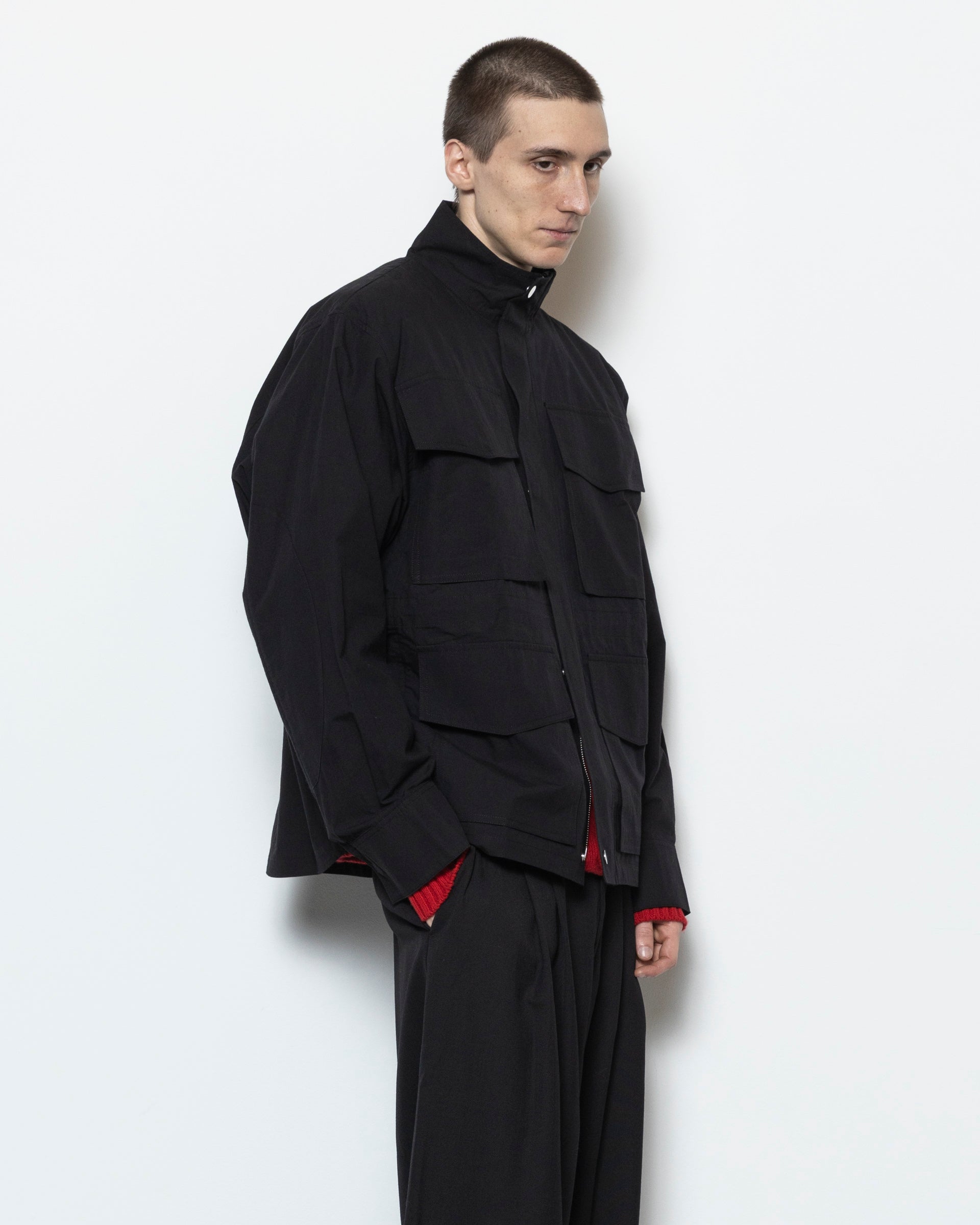 Vista Jacket in Washed Black