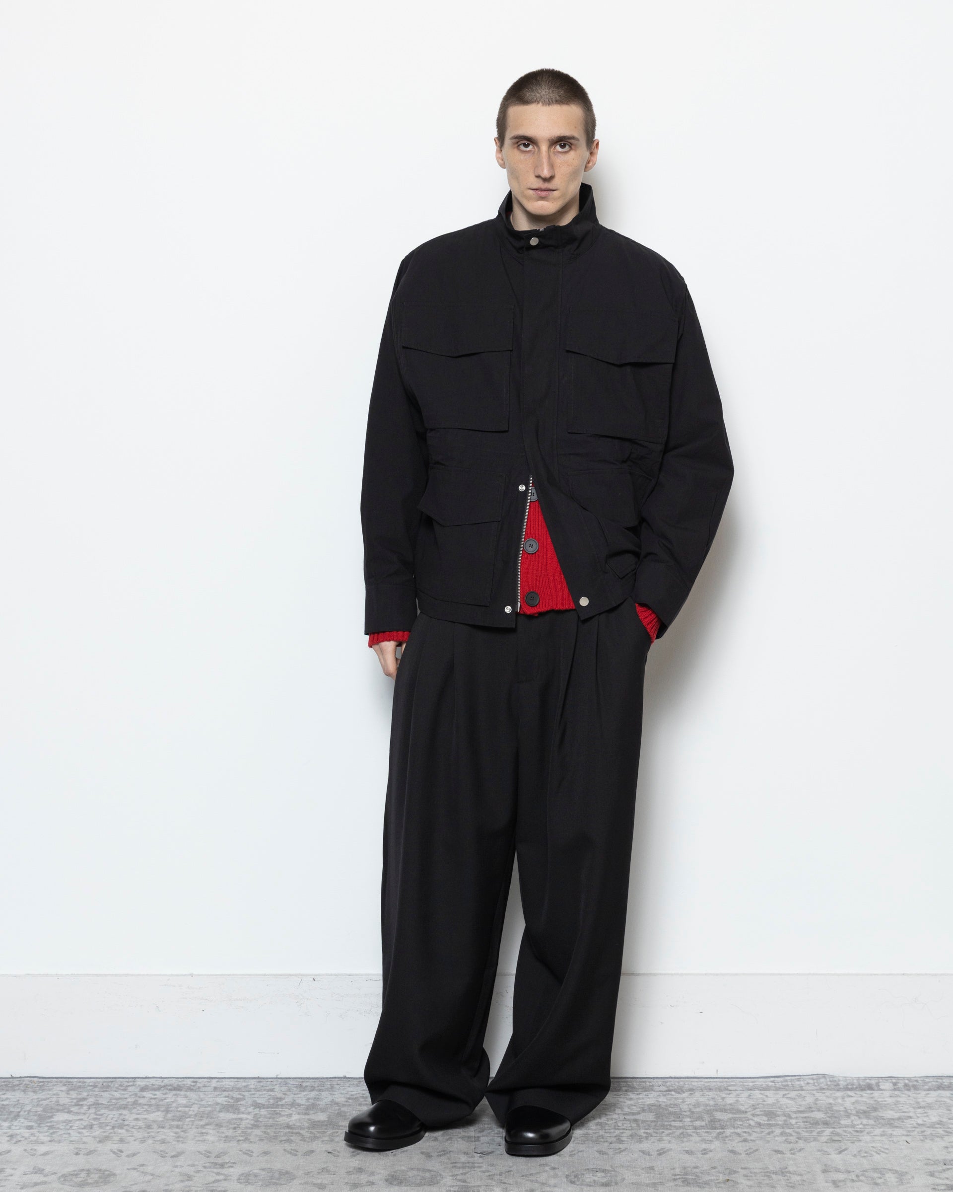 Vista Jacket in Washed Black