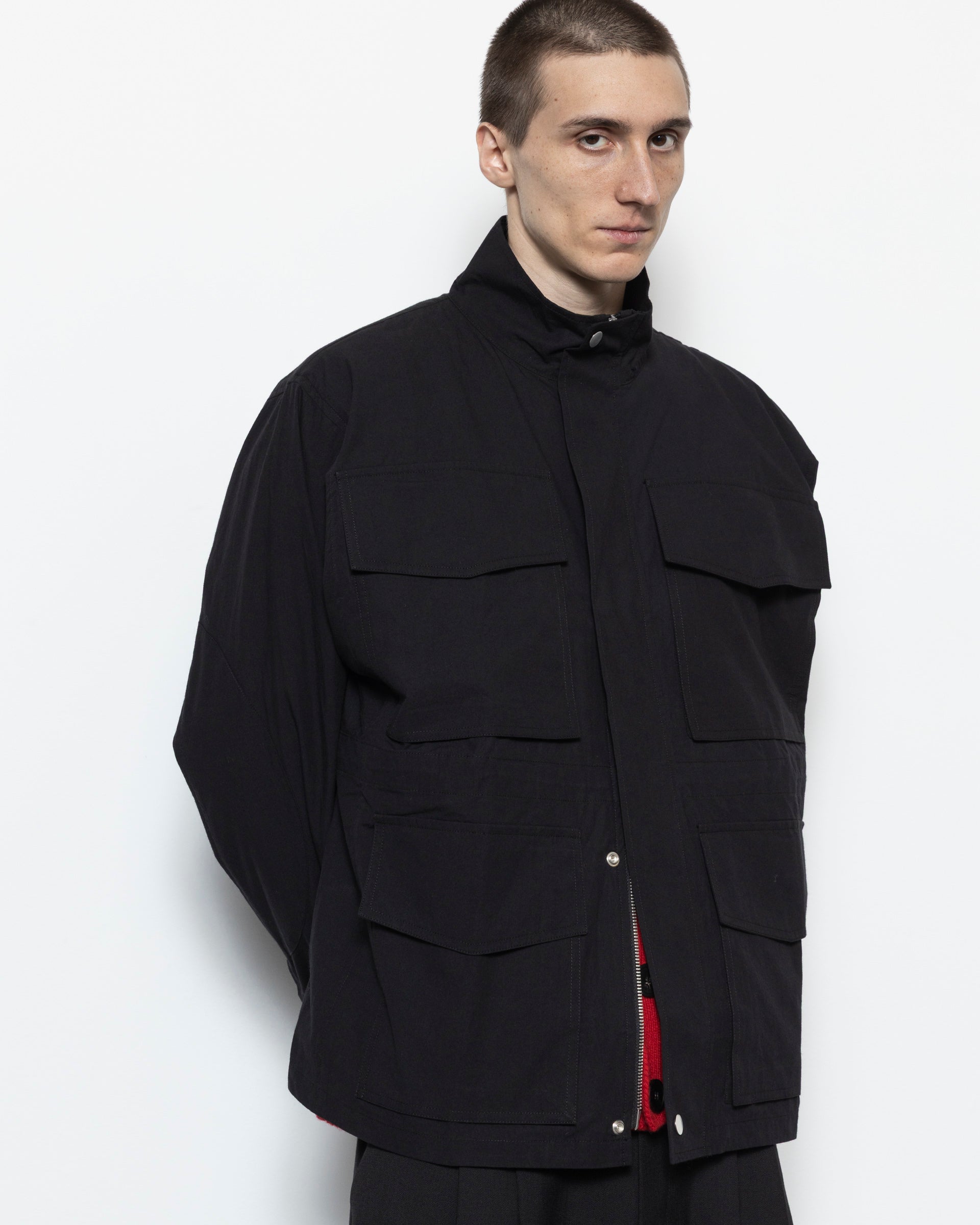 Vista Jacket in Washed Black
