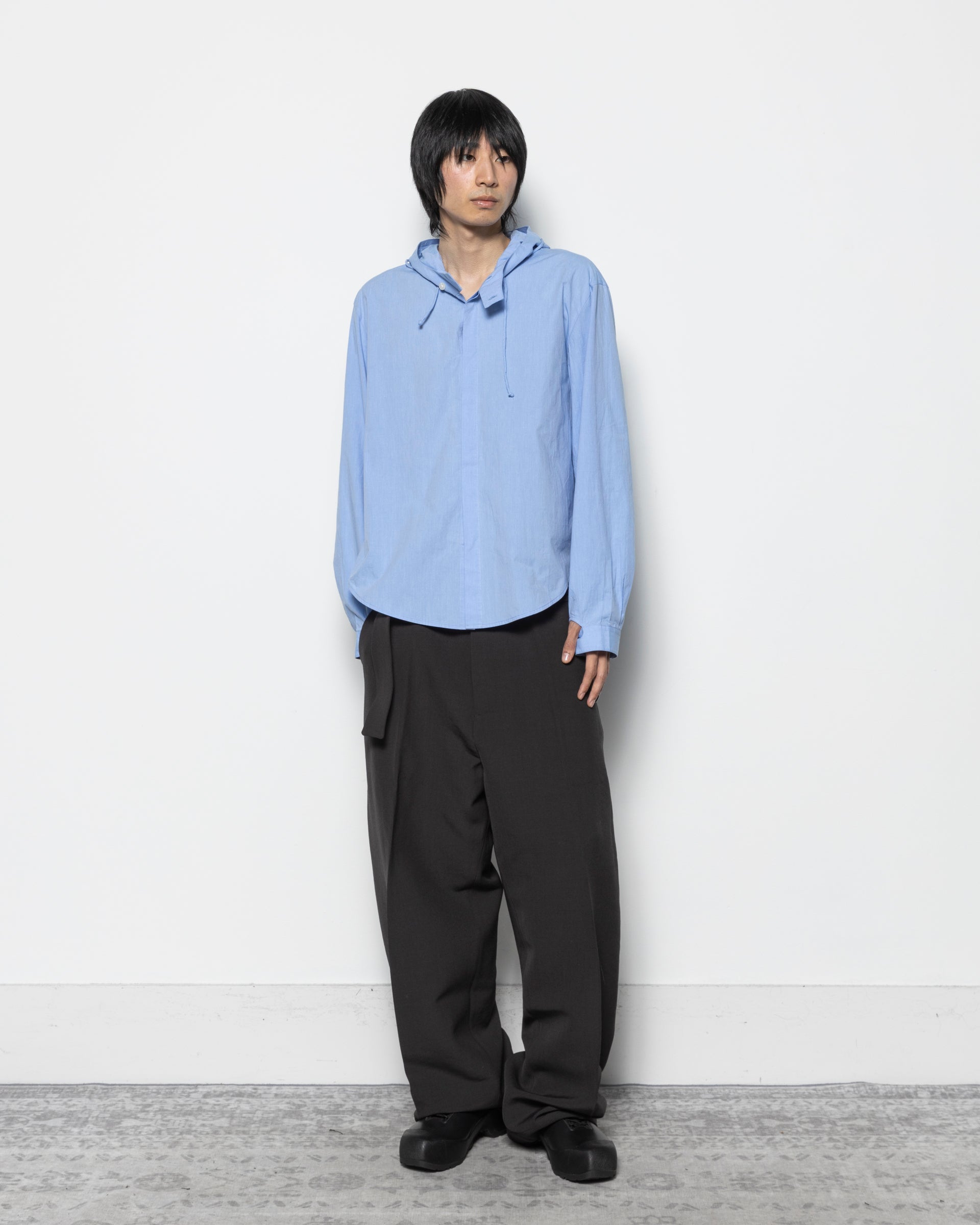 Vital Belted Pants in Black Grape