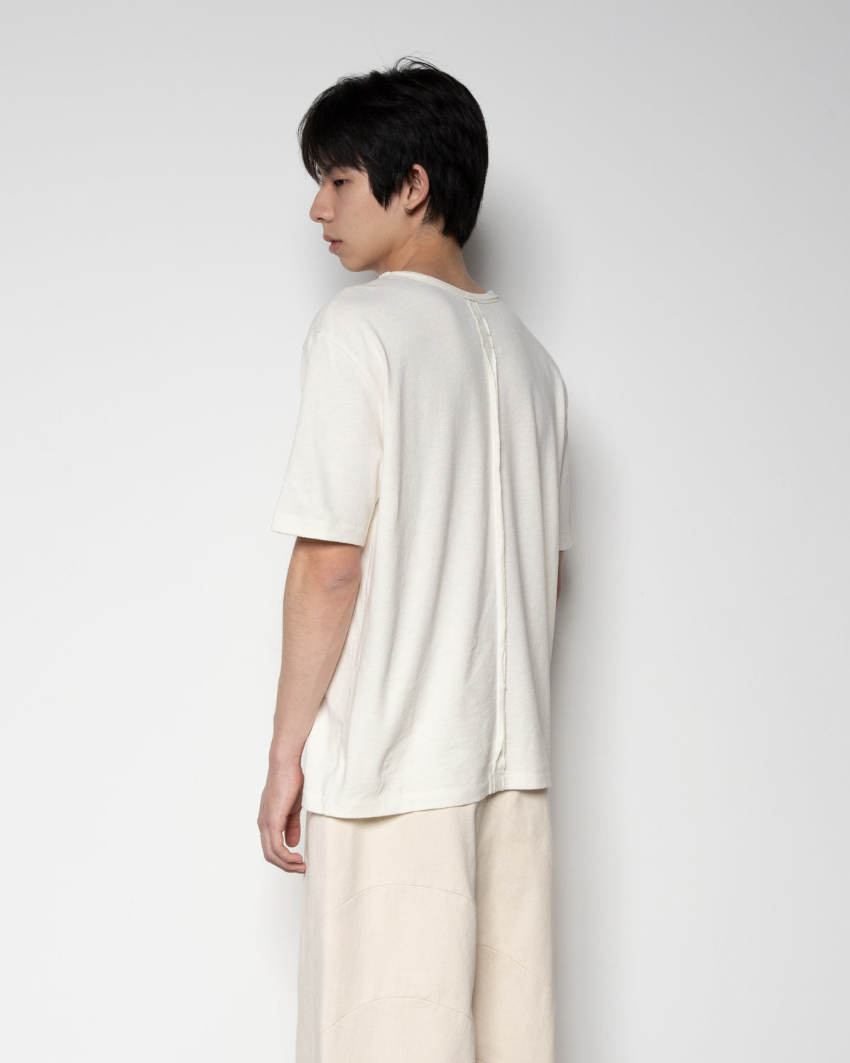 Crescent T-Shirt in Off-White
