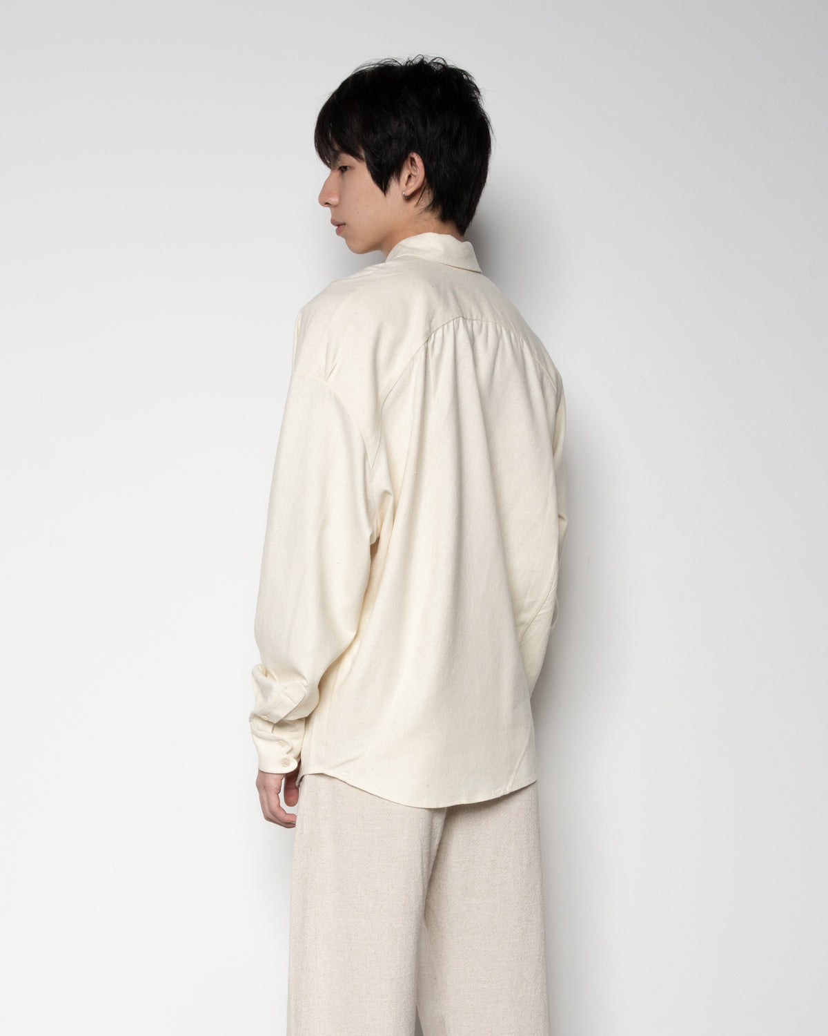 Distorted Shirt in Off-White