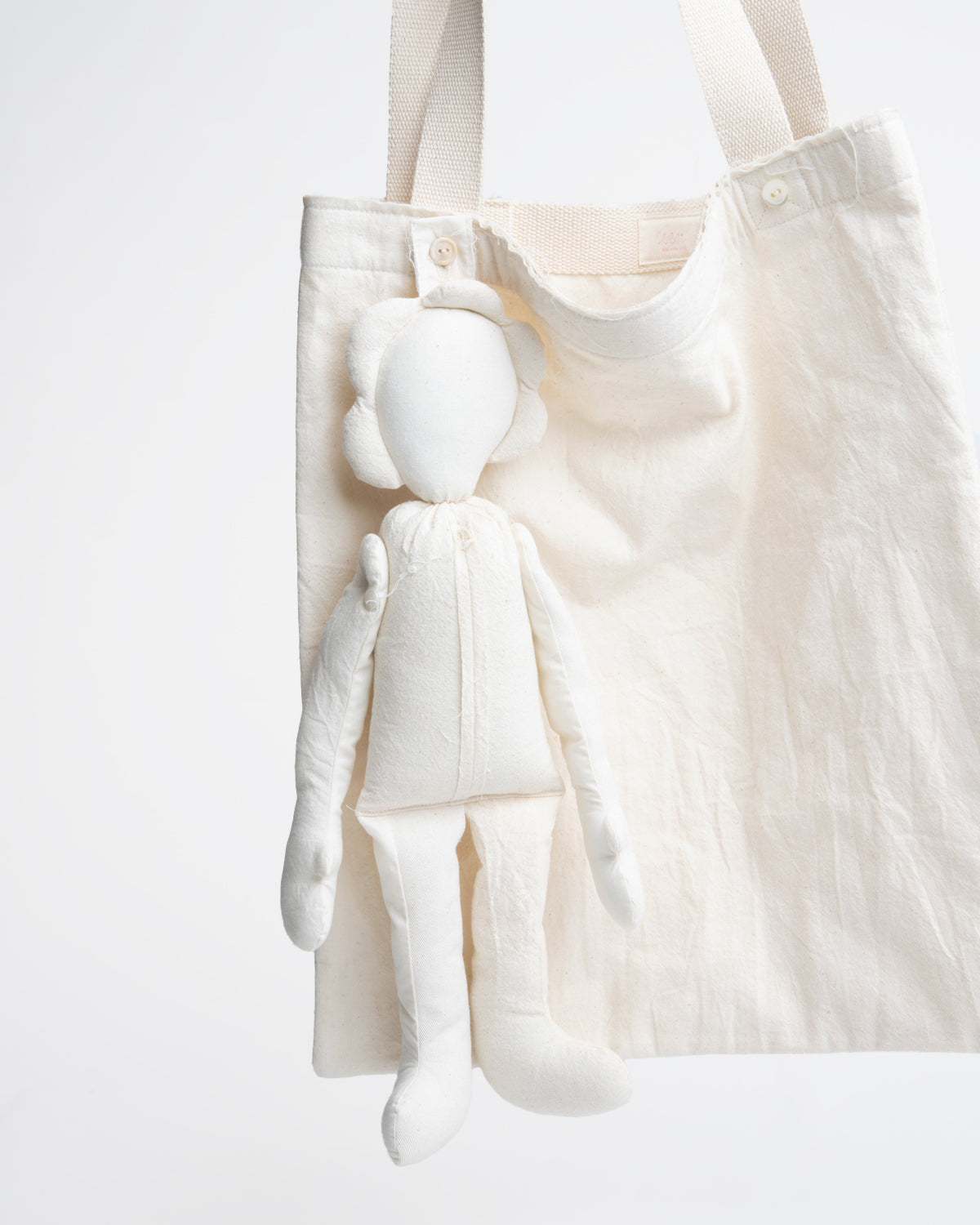 Gnome Tote Bag in White