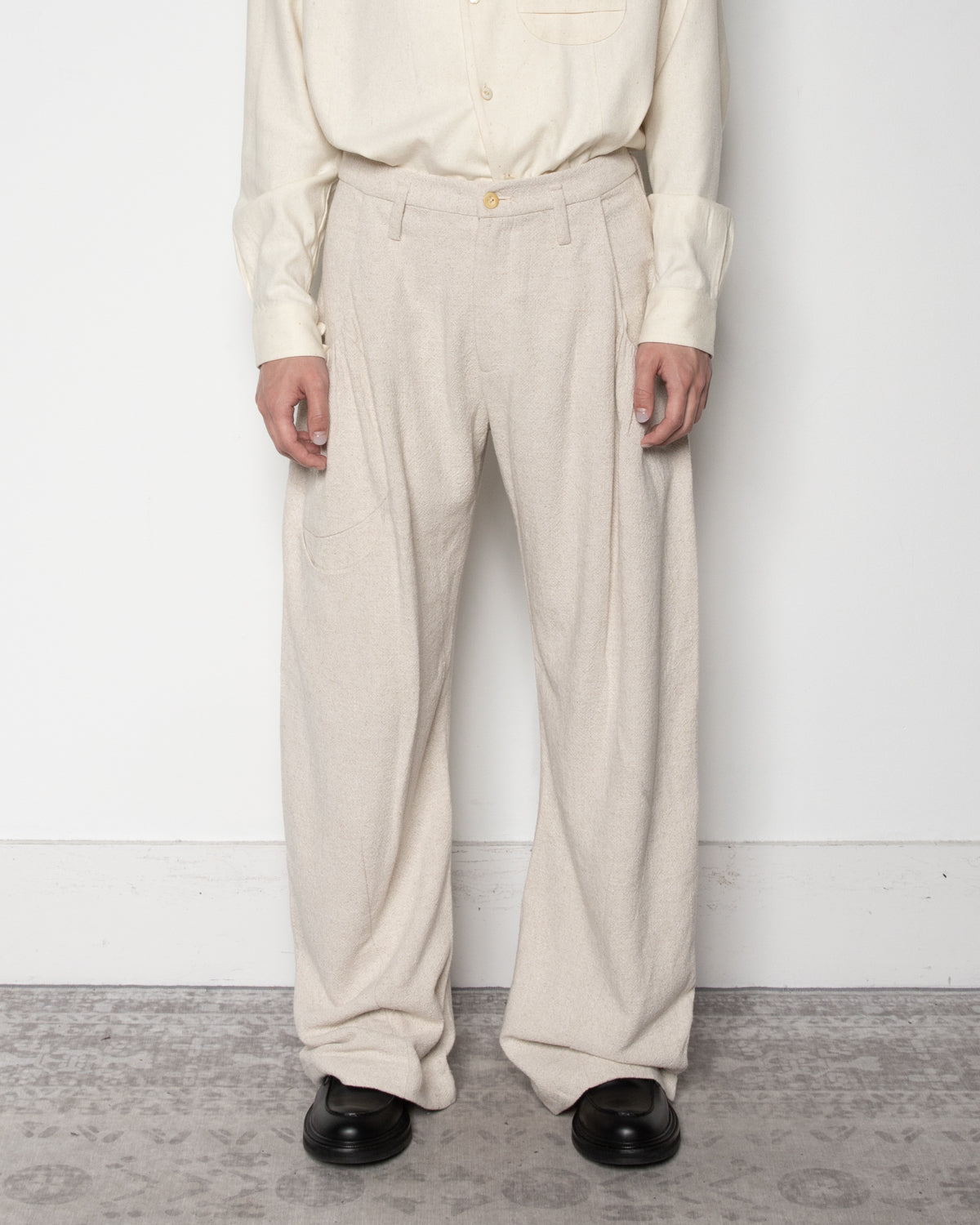 O Trousers 2024 in Off-White