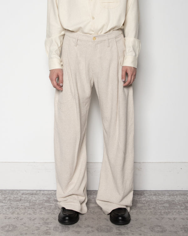 O Trousers 2024 in Off-White