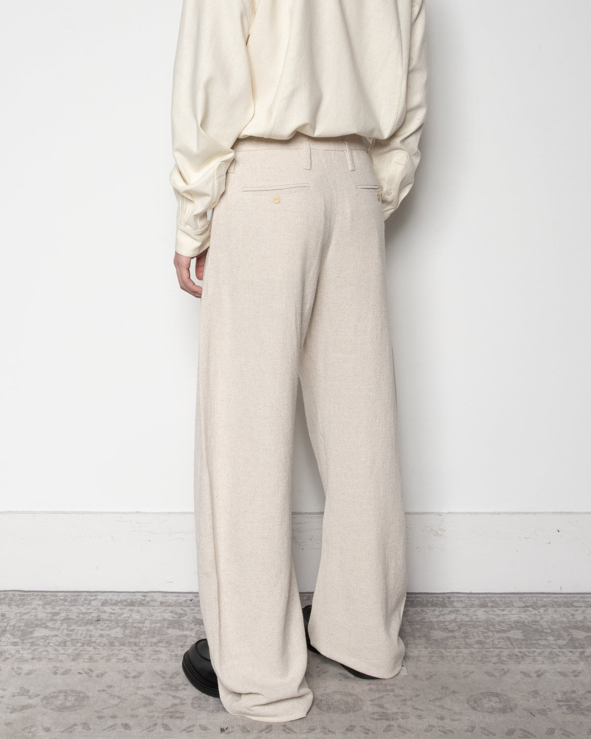 O Trousers 2024 in Off-White