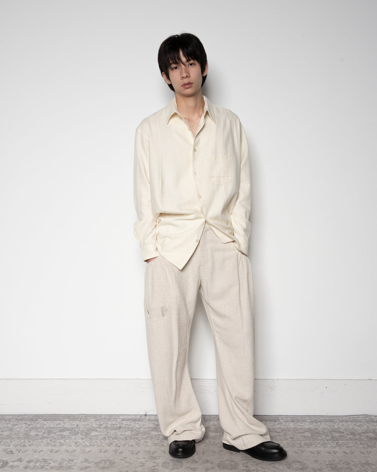 O Trousers 2024 in Off-White
