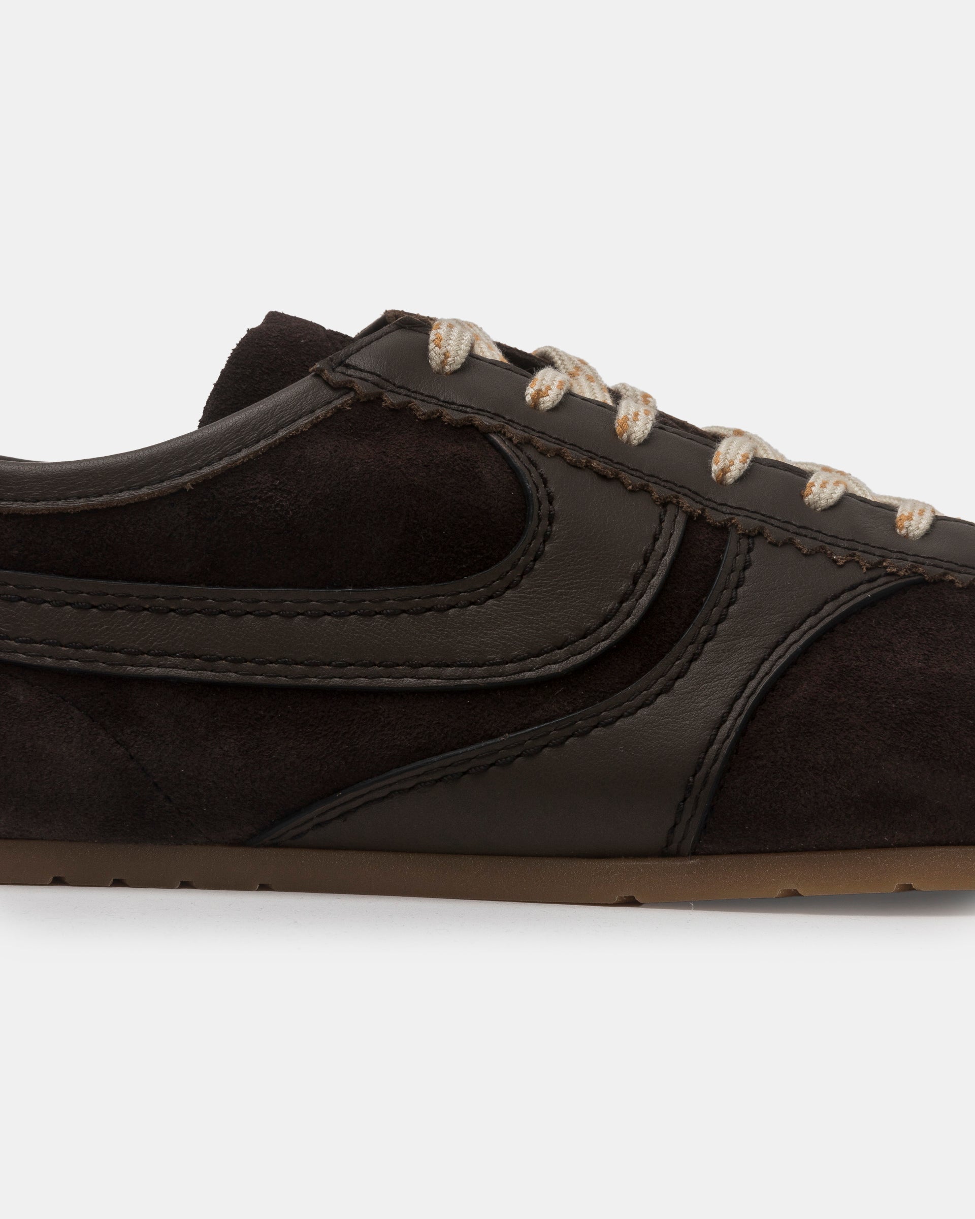 Suede Sneakers in Brown