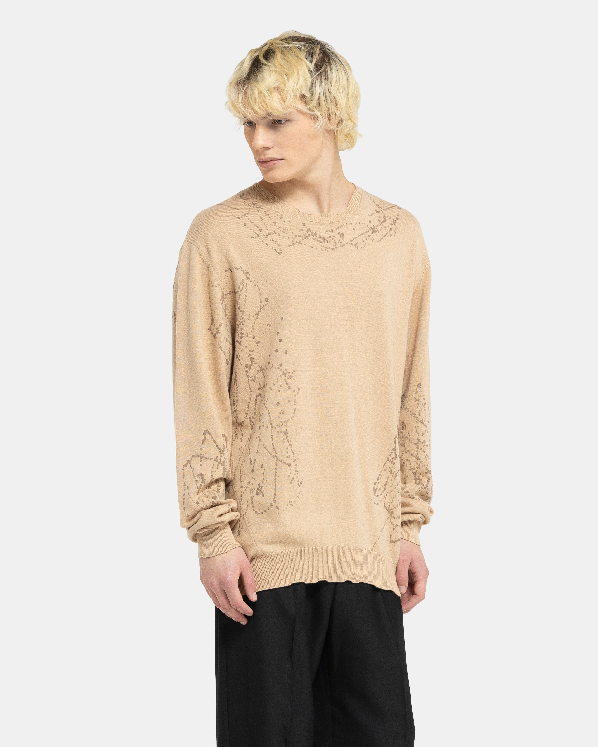 Tainted Knit in Beige