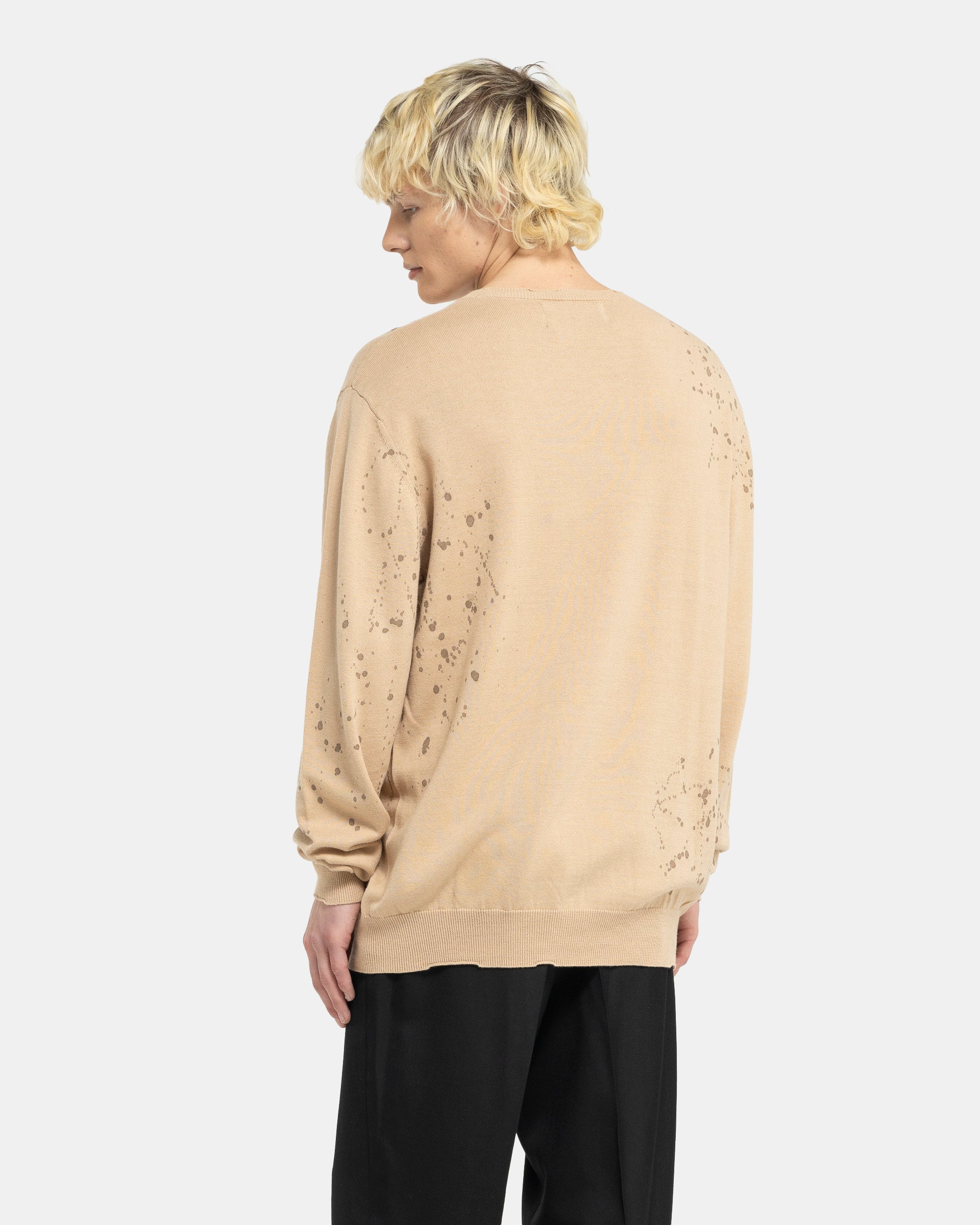 Tainted Knit in Beige